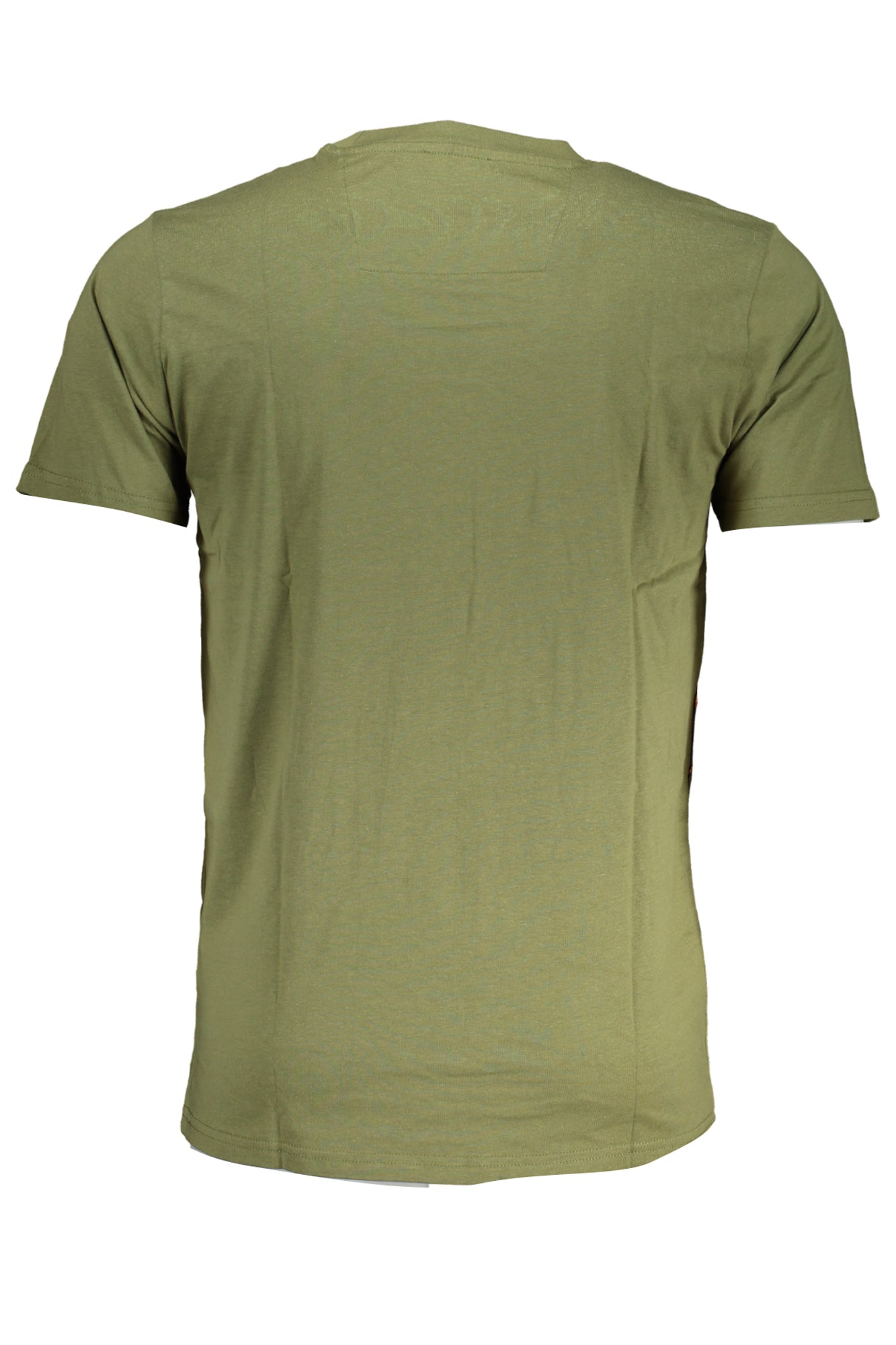 CAVALLI CLASS GREEN MENS SHORT SLEEVED T-SHIRT