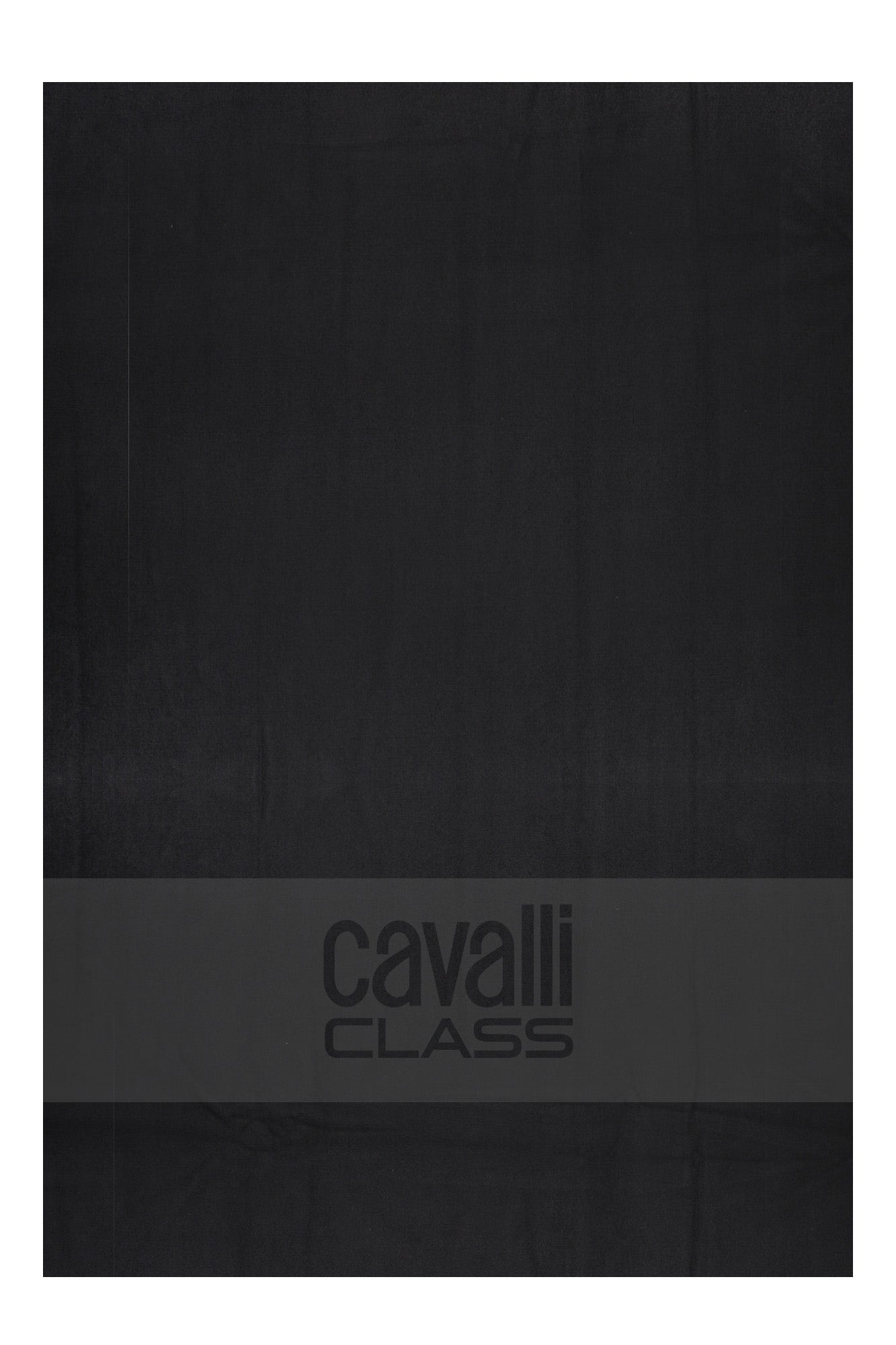 CAVALLI CLASS MENS BEACH TOWEL BLACK