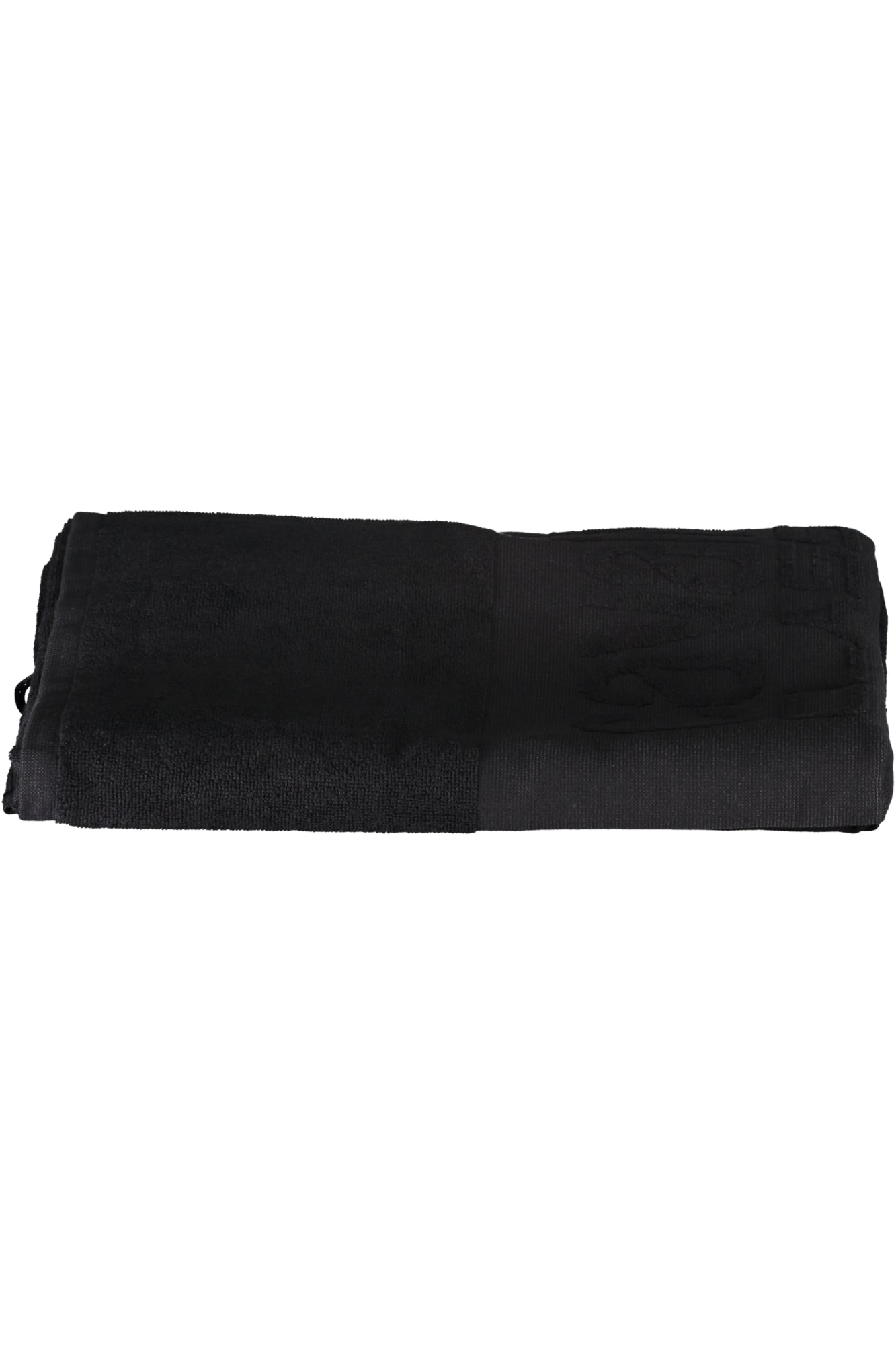 CAVALLI CLASS MENS BEACH TOWEL BLACK