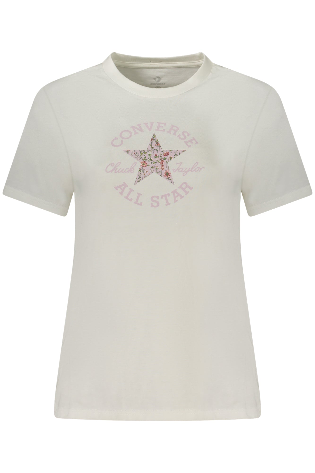 CONVERSE SHORT SLEEVE T-SHIRT WOMEN WHITE