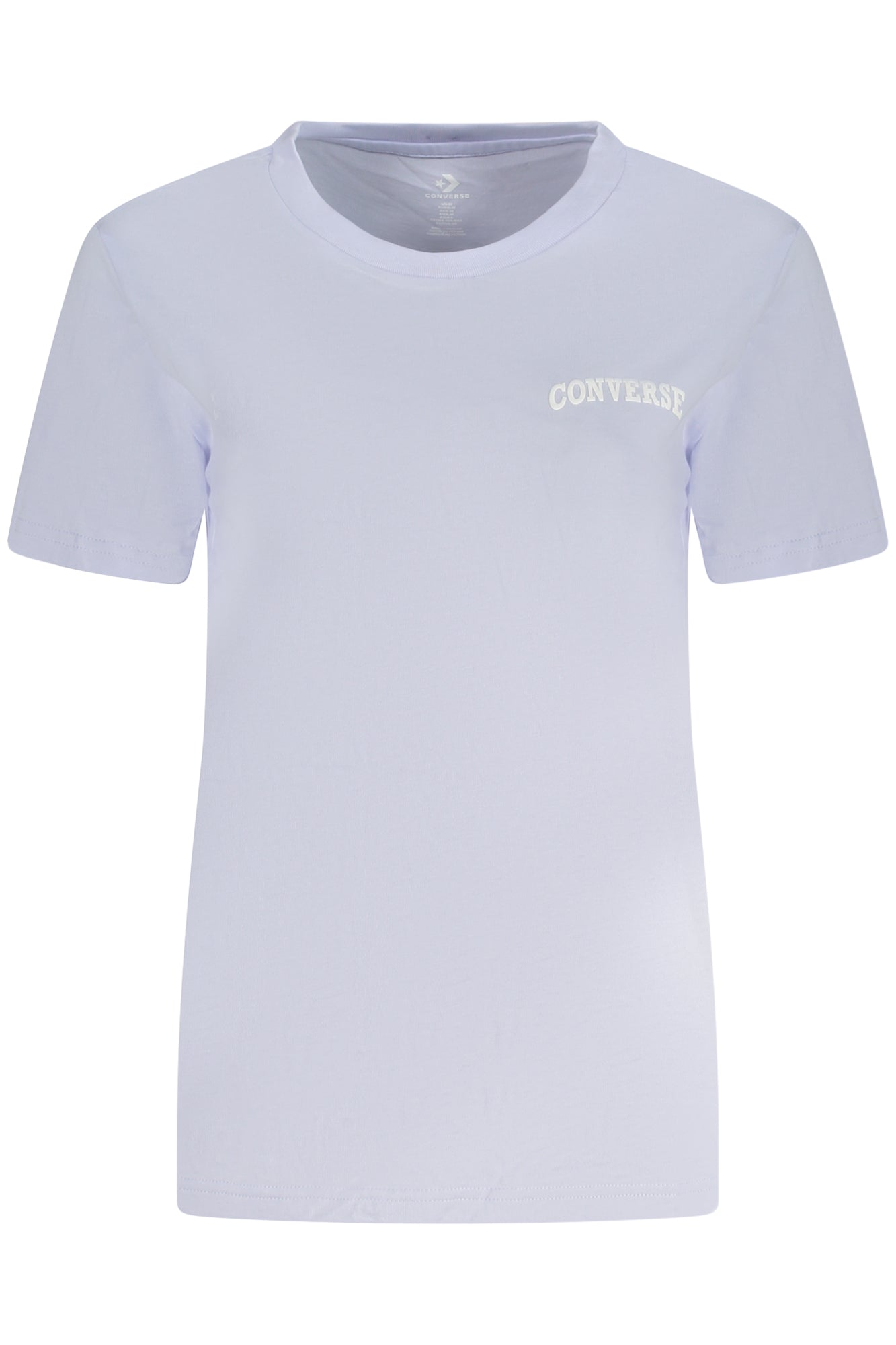 CONVERSE WOMENS SHORT SLEEVE T-SHIRT PURPLE