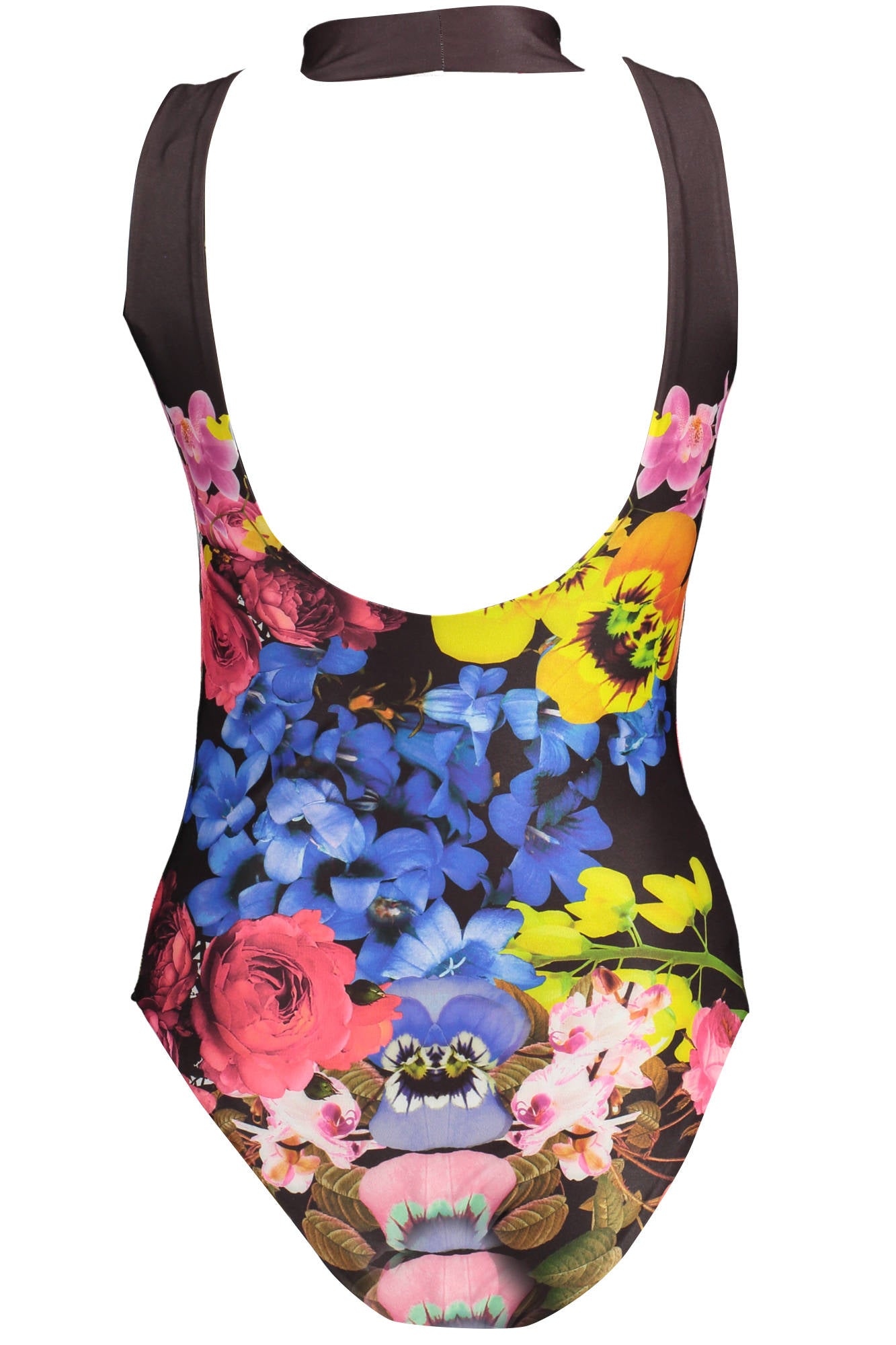 DESIGUAL WOMENS BLACK TANK TOP BODY