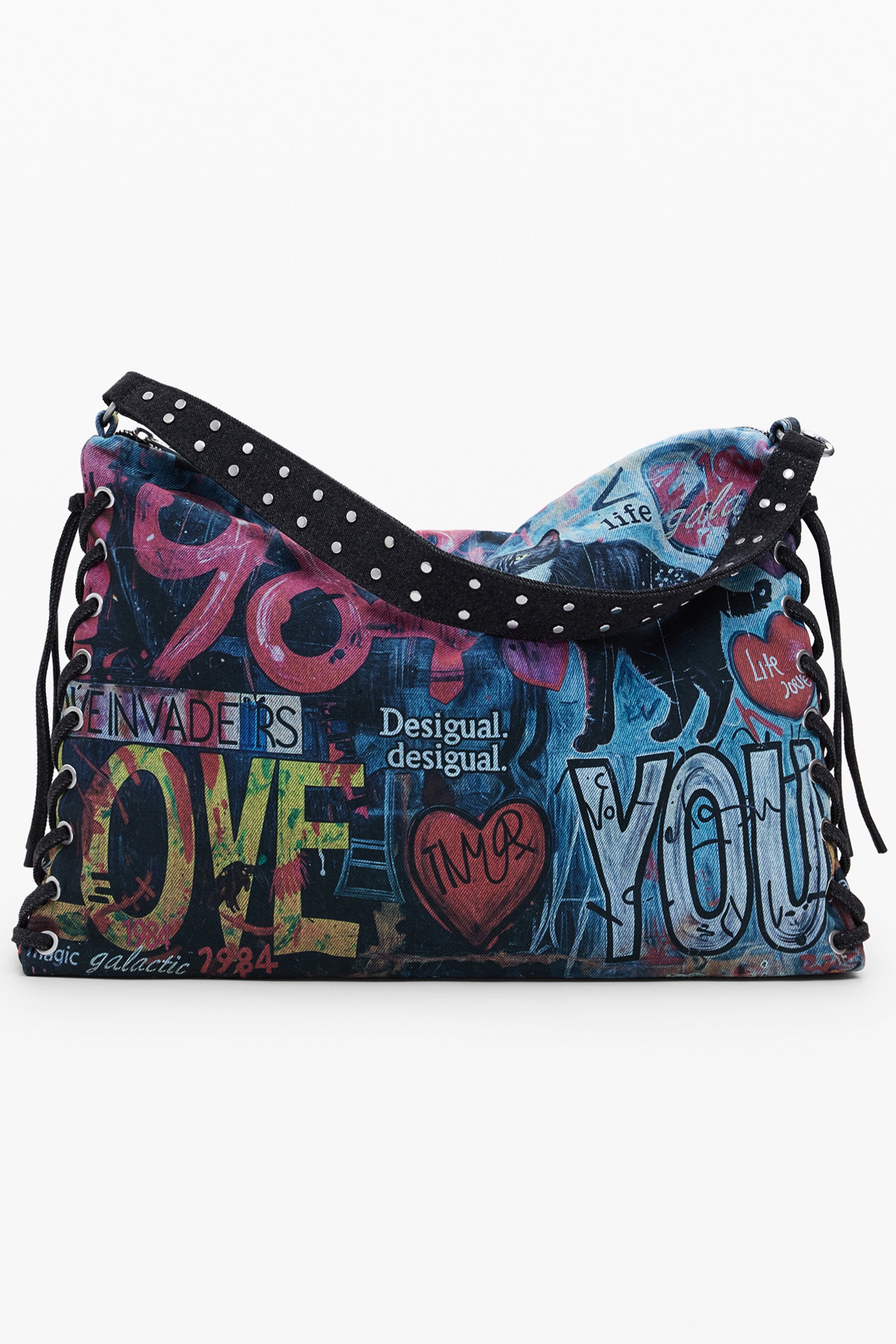 DESIGUAL WOMENS BLUE BAG