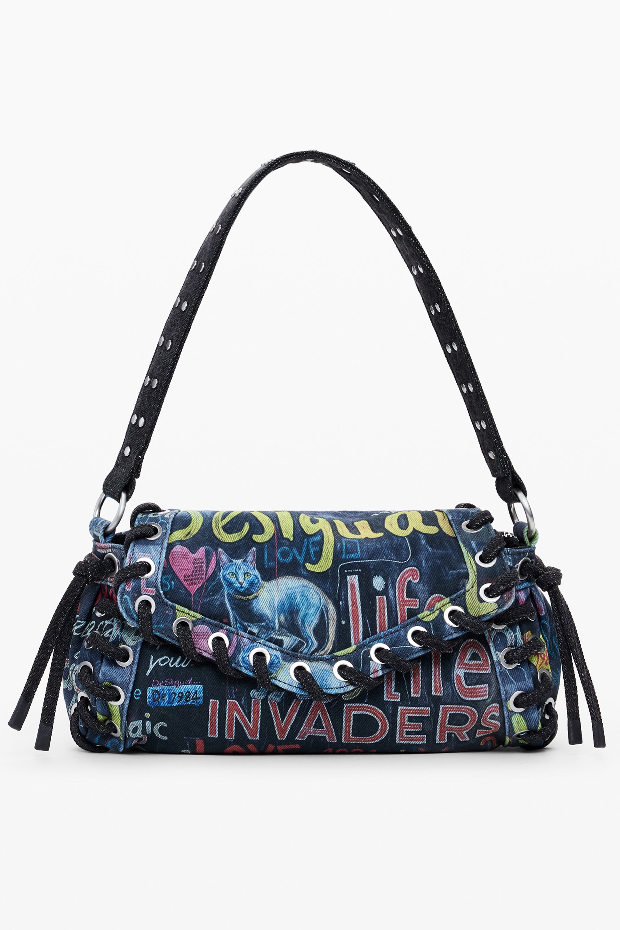 DESIGUAL WOMENS BLUE BAG