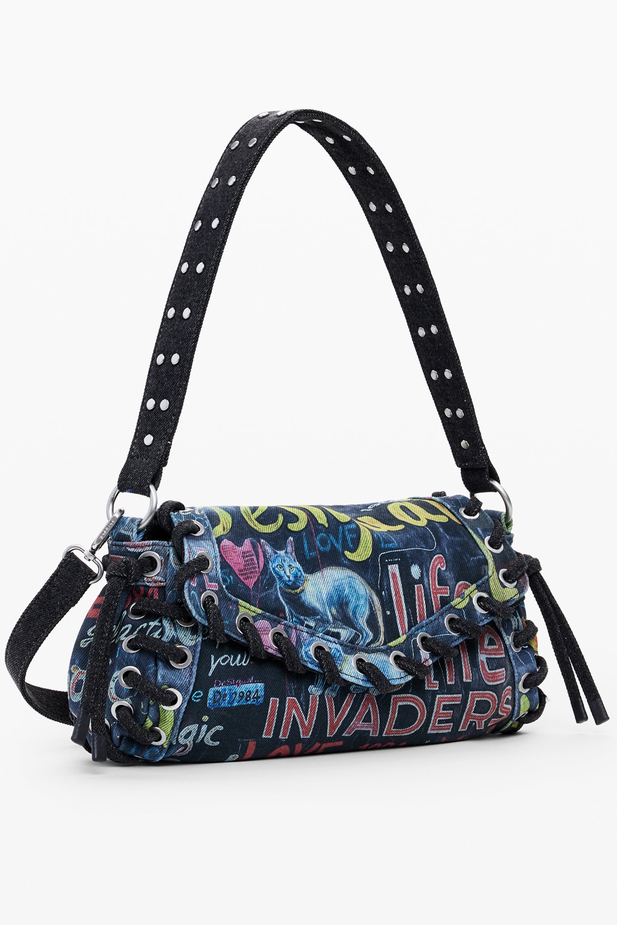 DESIGUAL WOMENS BLUE BAG