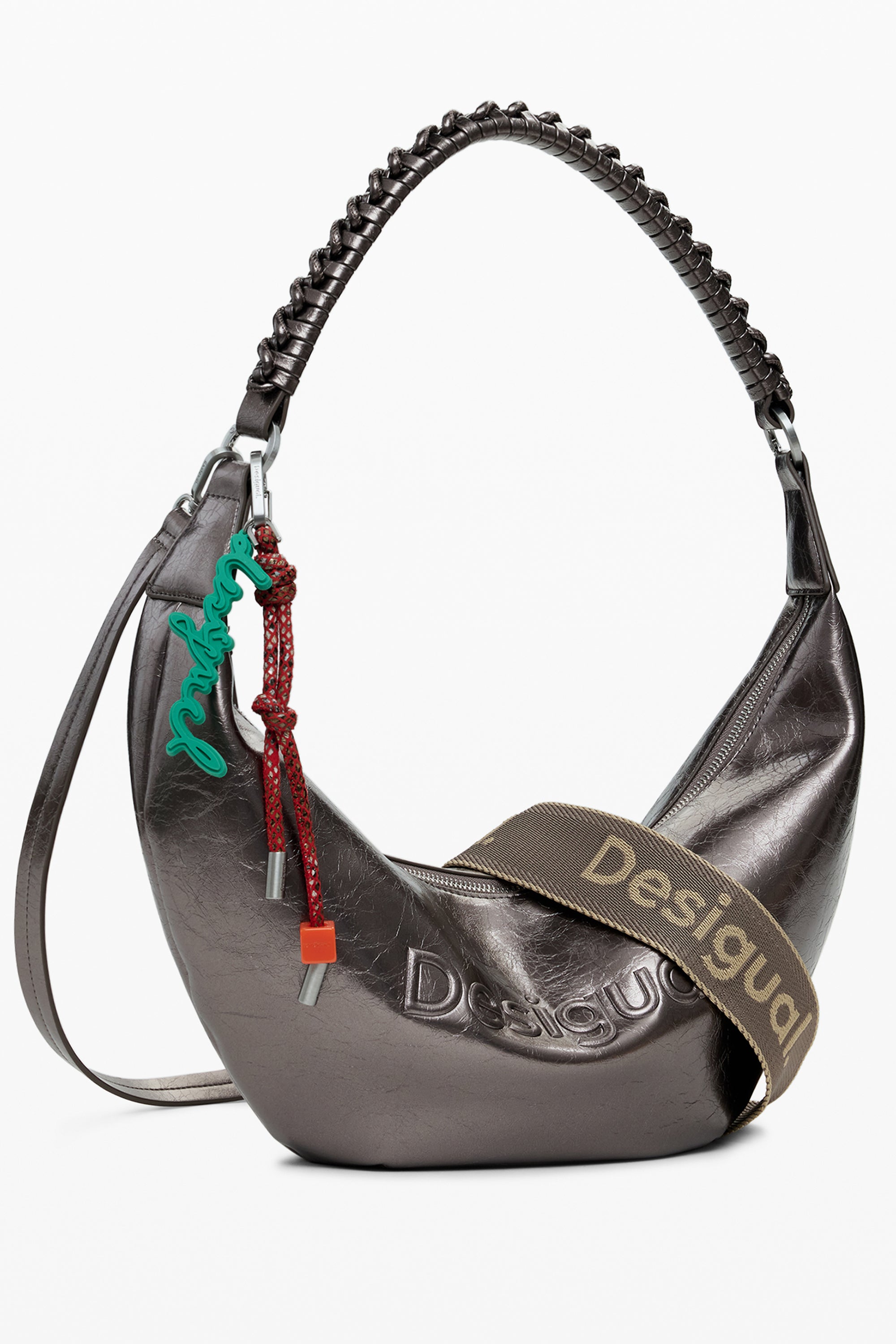 DESIGUAL WOMENS BRONZE BAG