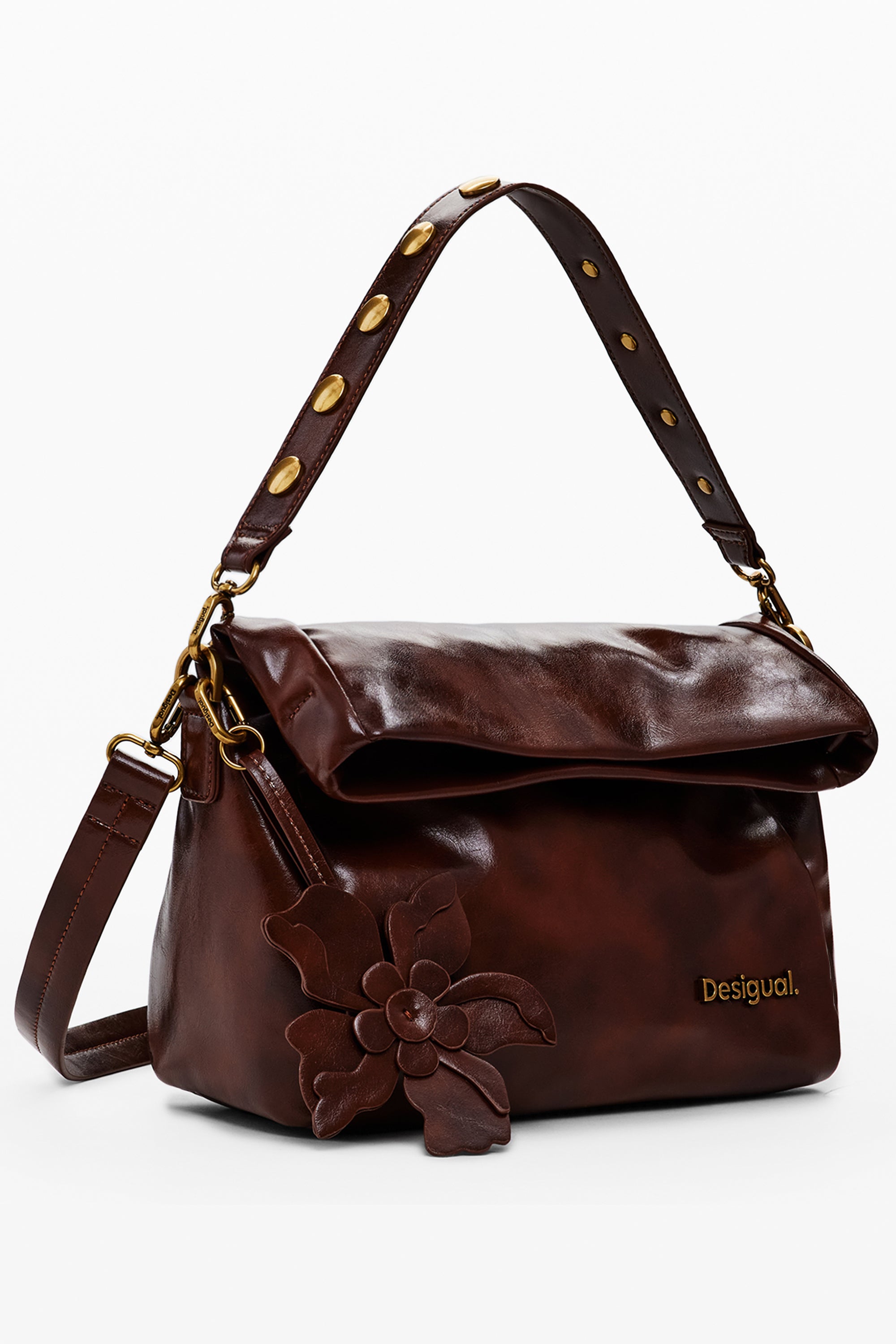 DESIGUAL WOMENS BROWN BAG
