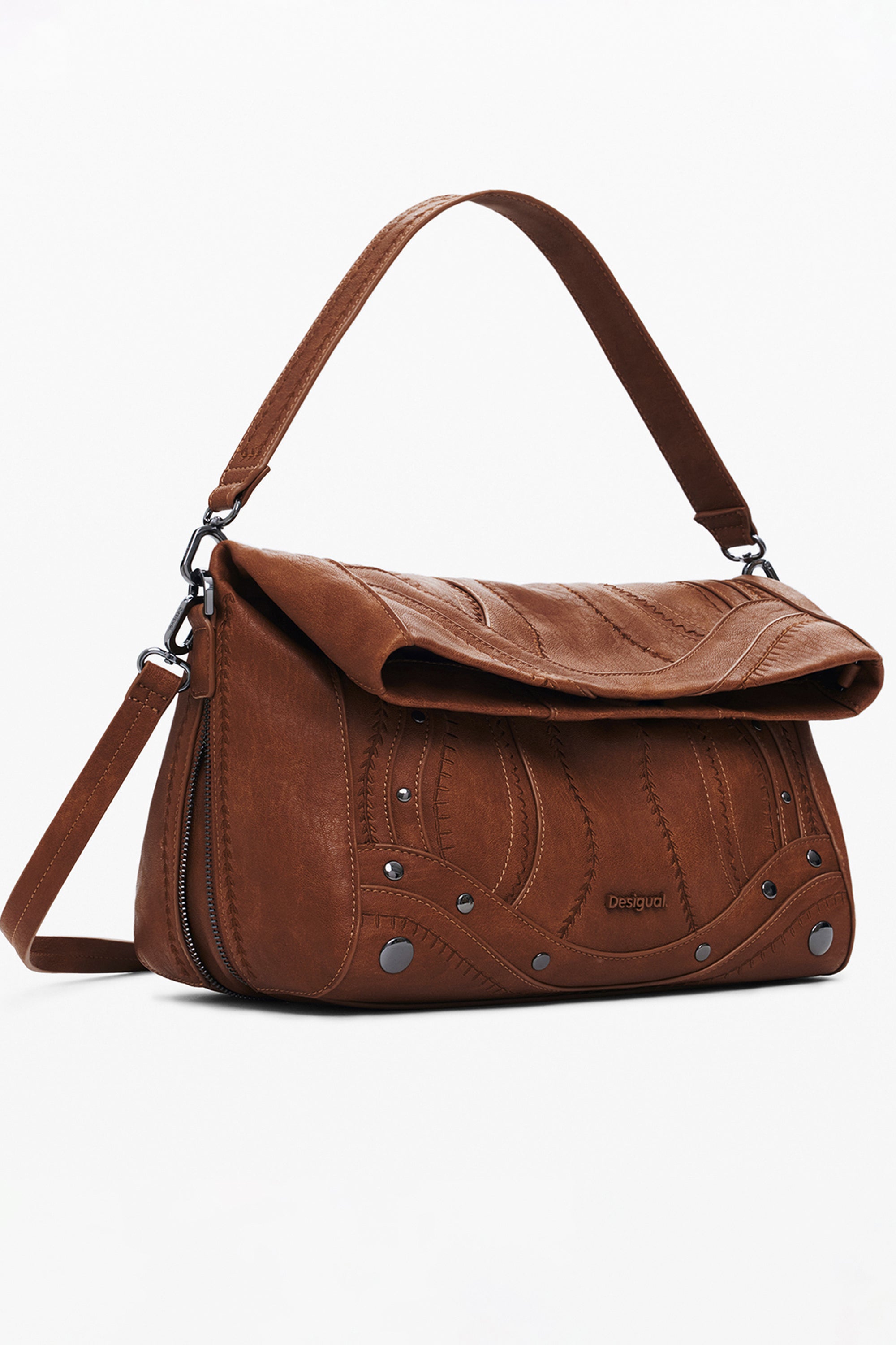 DESIGUAL WOMENS BROWN BAG