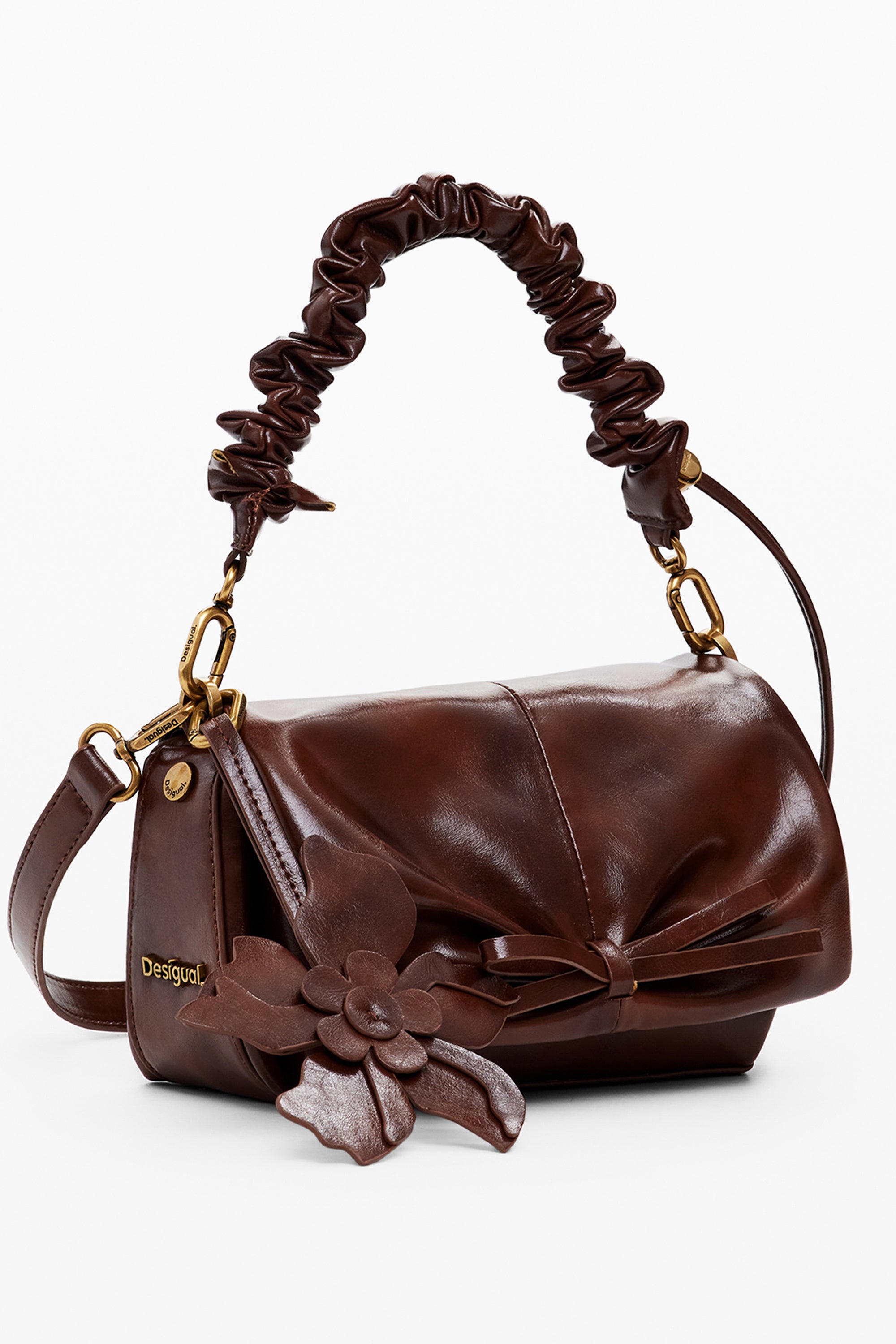 DESIGUAL WOMENS BROWN BAG