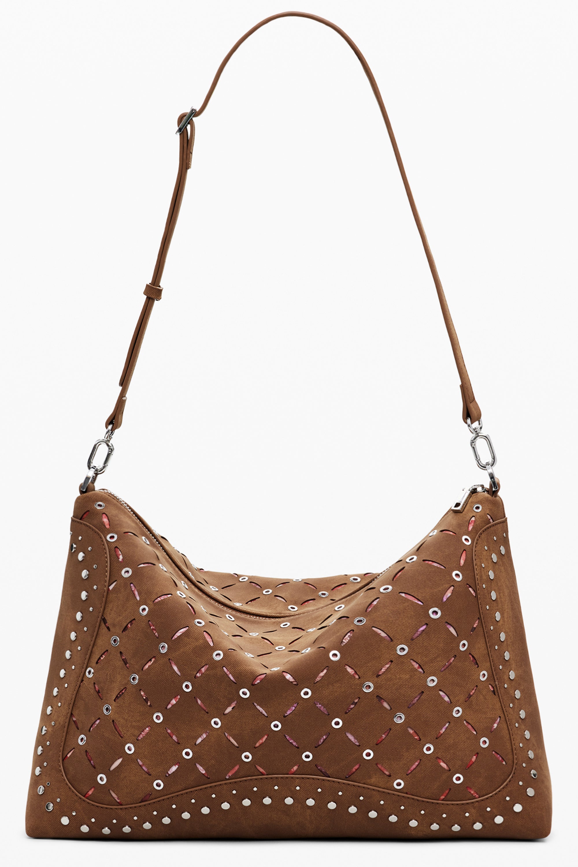 DESIGUAL WOMENS BROWN BAG
