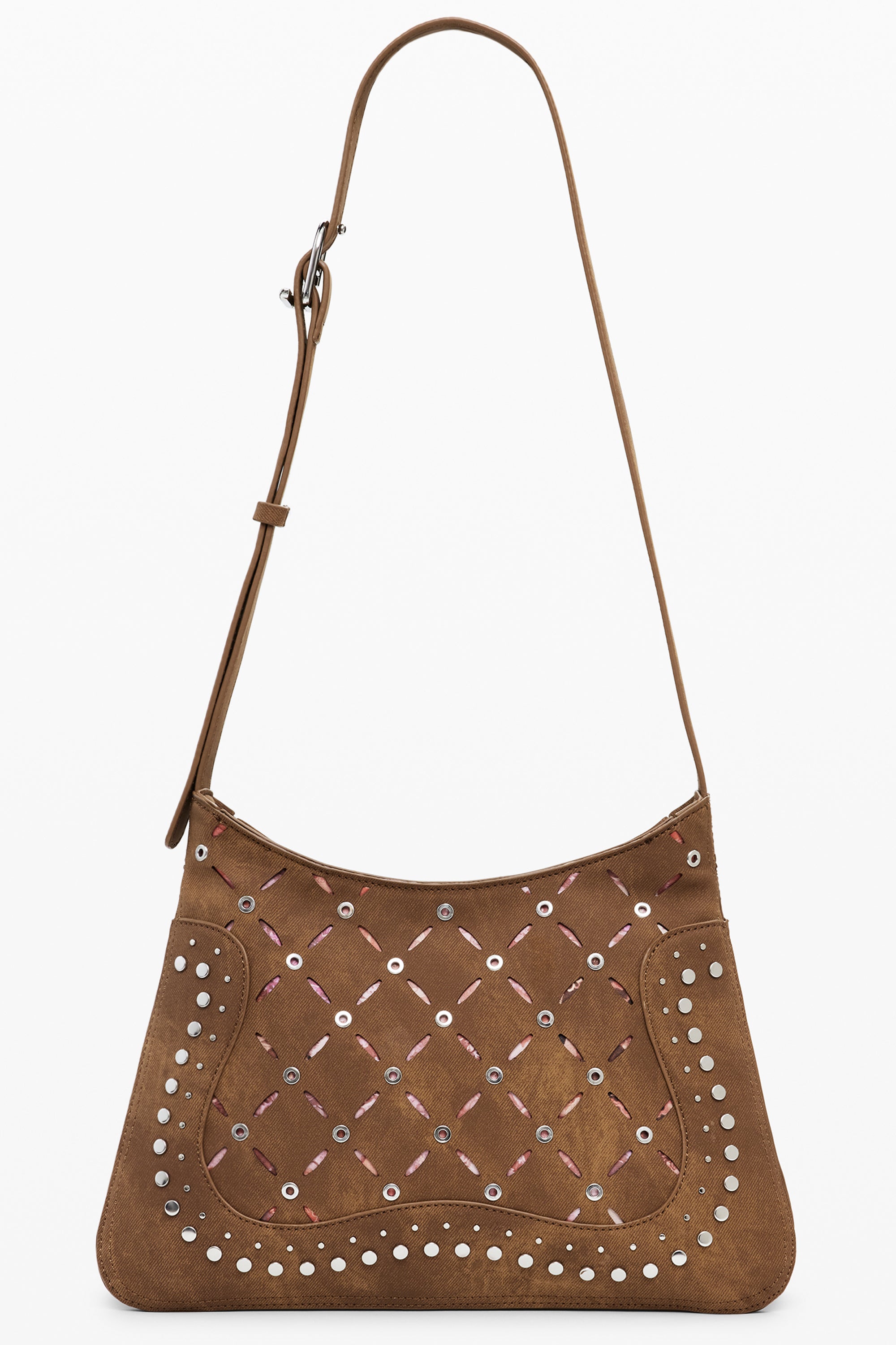 DESIGUAL WOMENS BROWN BAG
