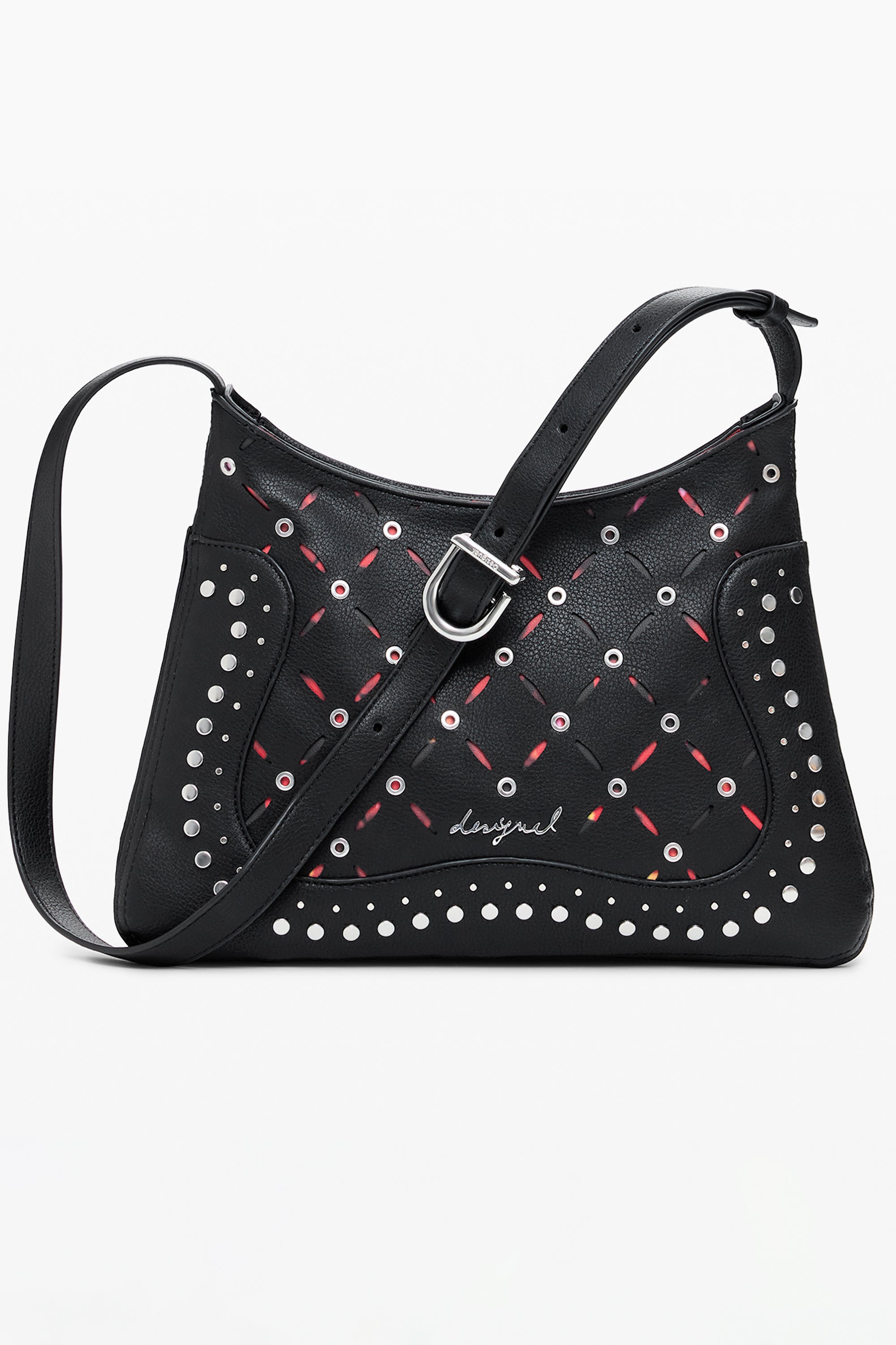 DESIGUAL WOMENS BLACK BAG