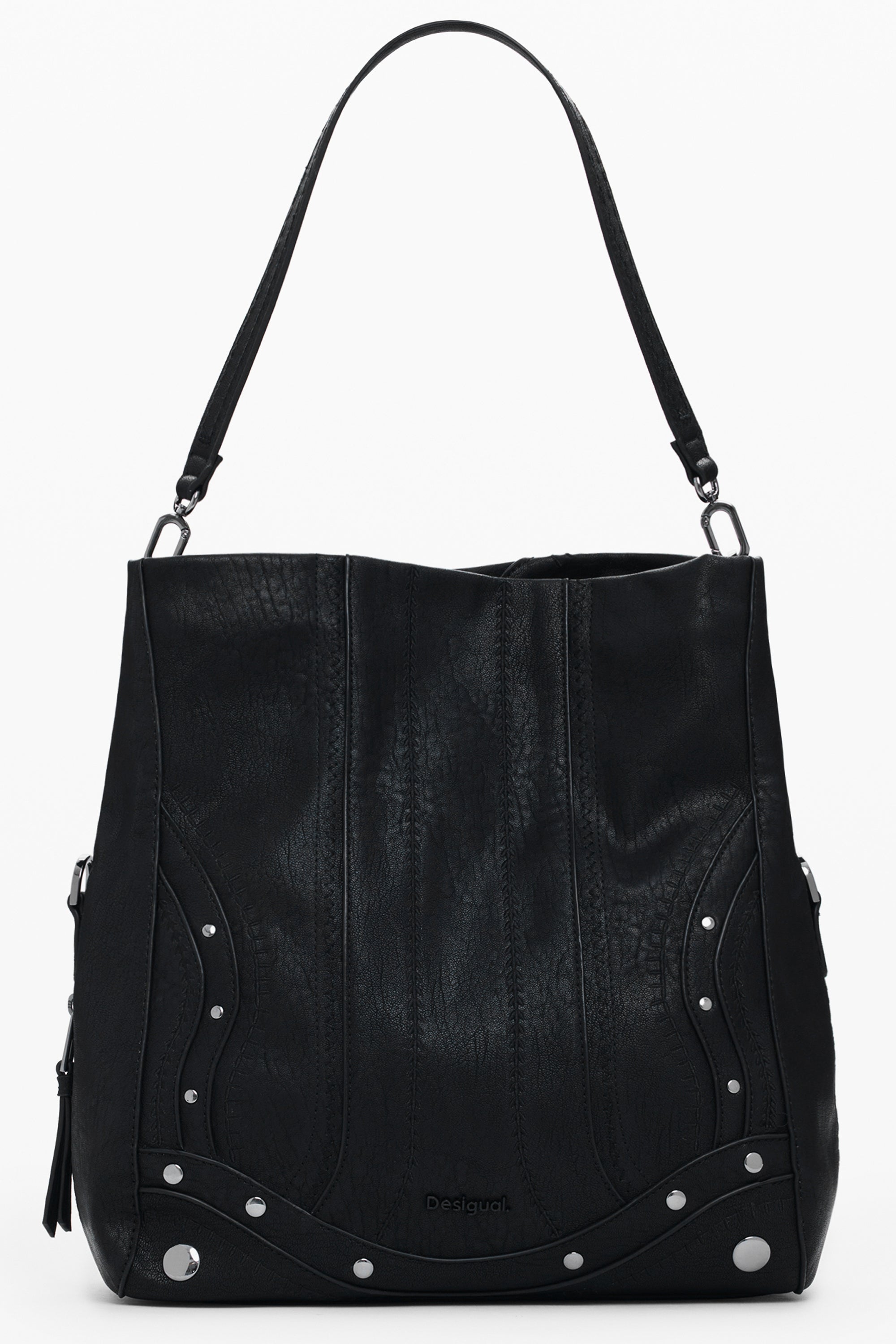 DESIGUAL WOMENS BLACK BAG