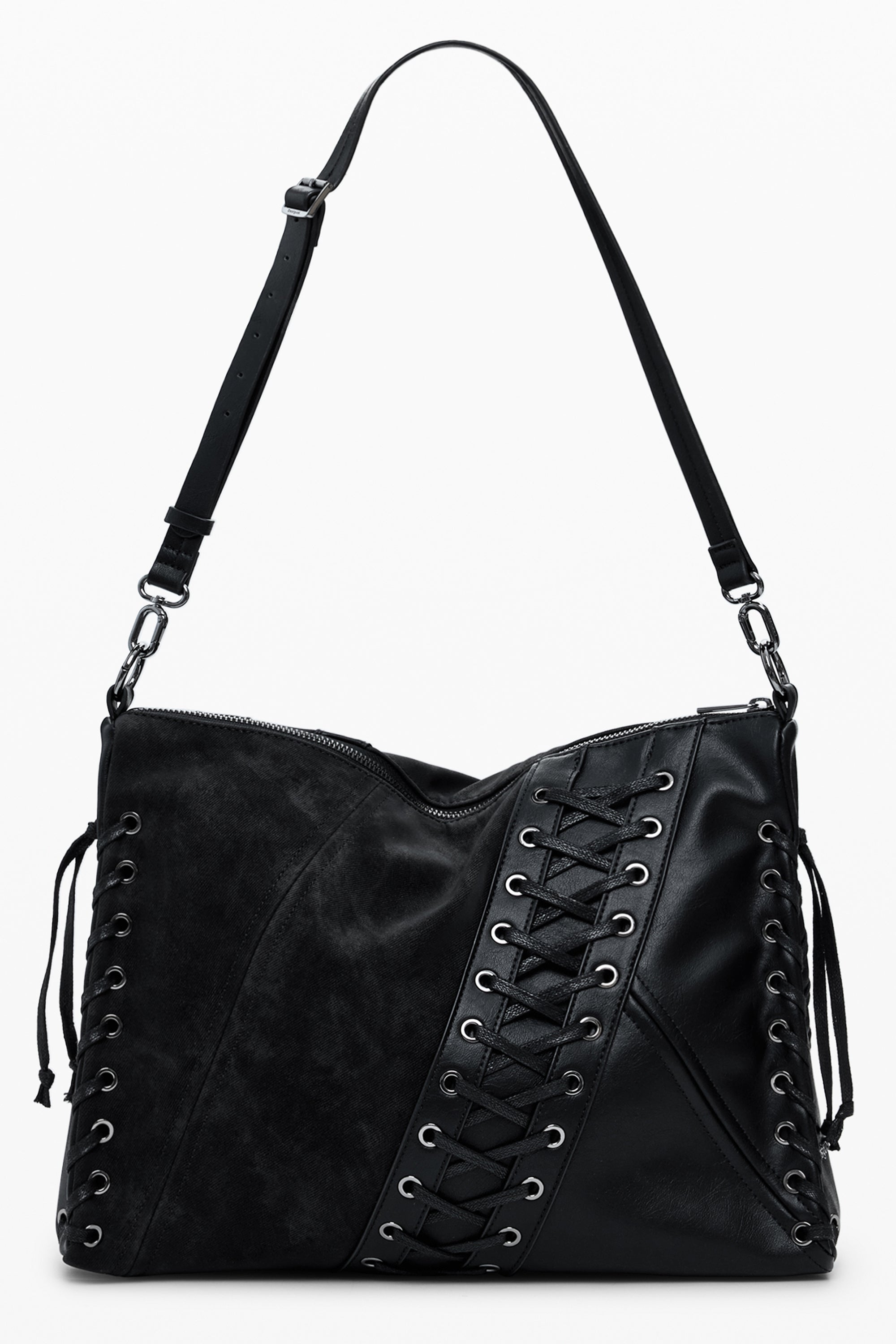 DESIGUAL WOMENS BLACK BAG
