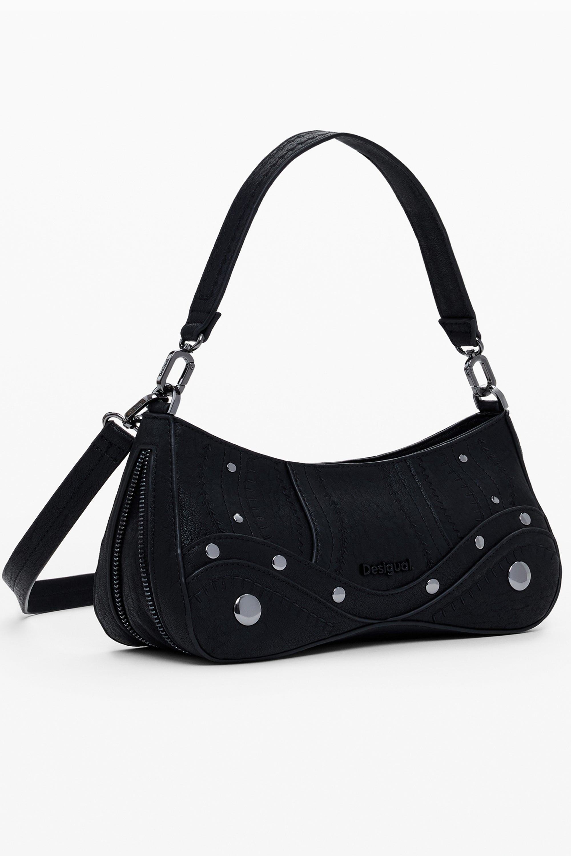 DESIGUAL WOMENS BLACK BAG