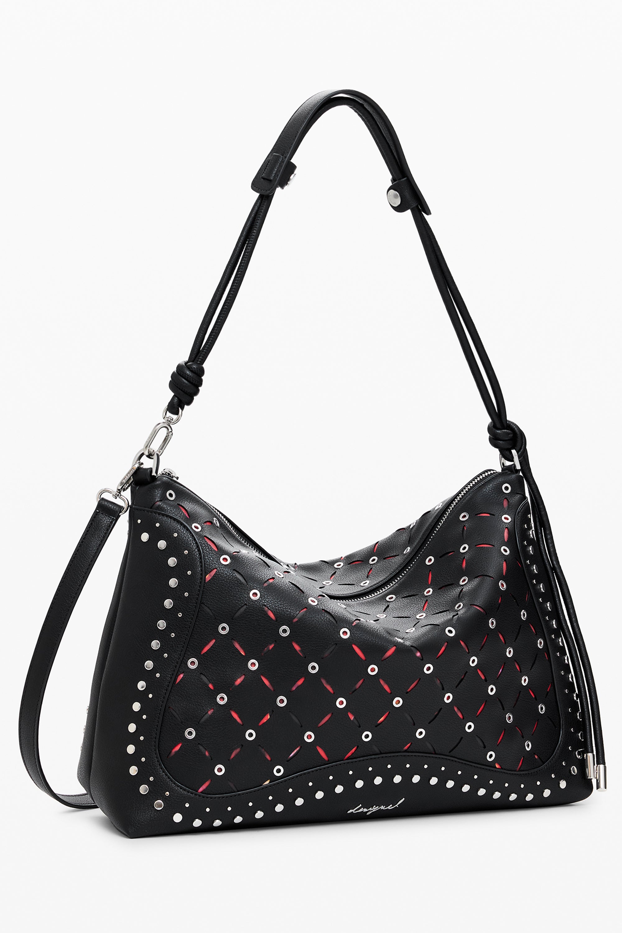 DESIGUAL WOMENS BLACK BAG
