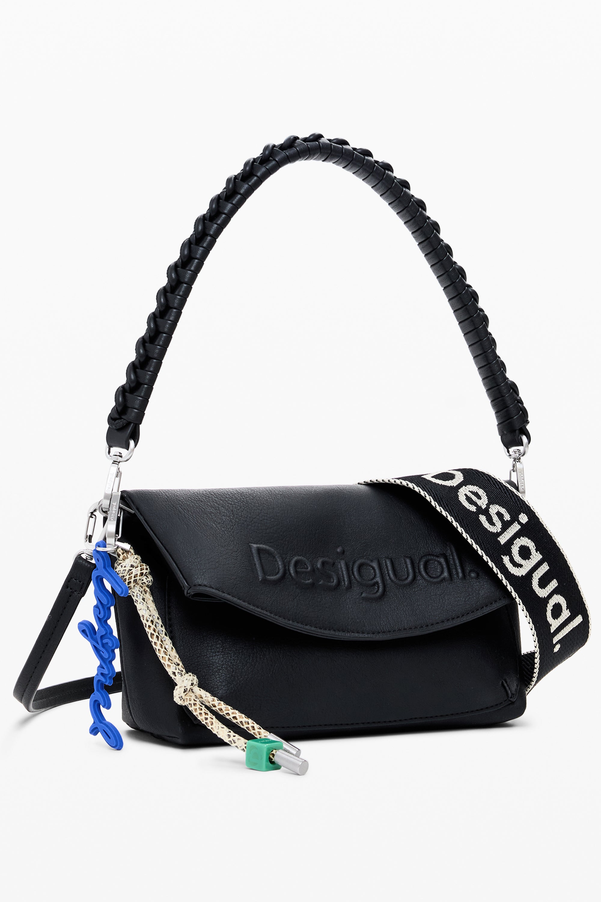 DESIGUAL WOMENS BLACK BAG