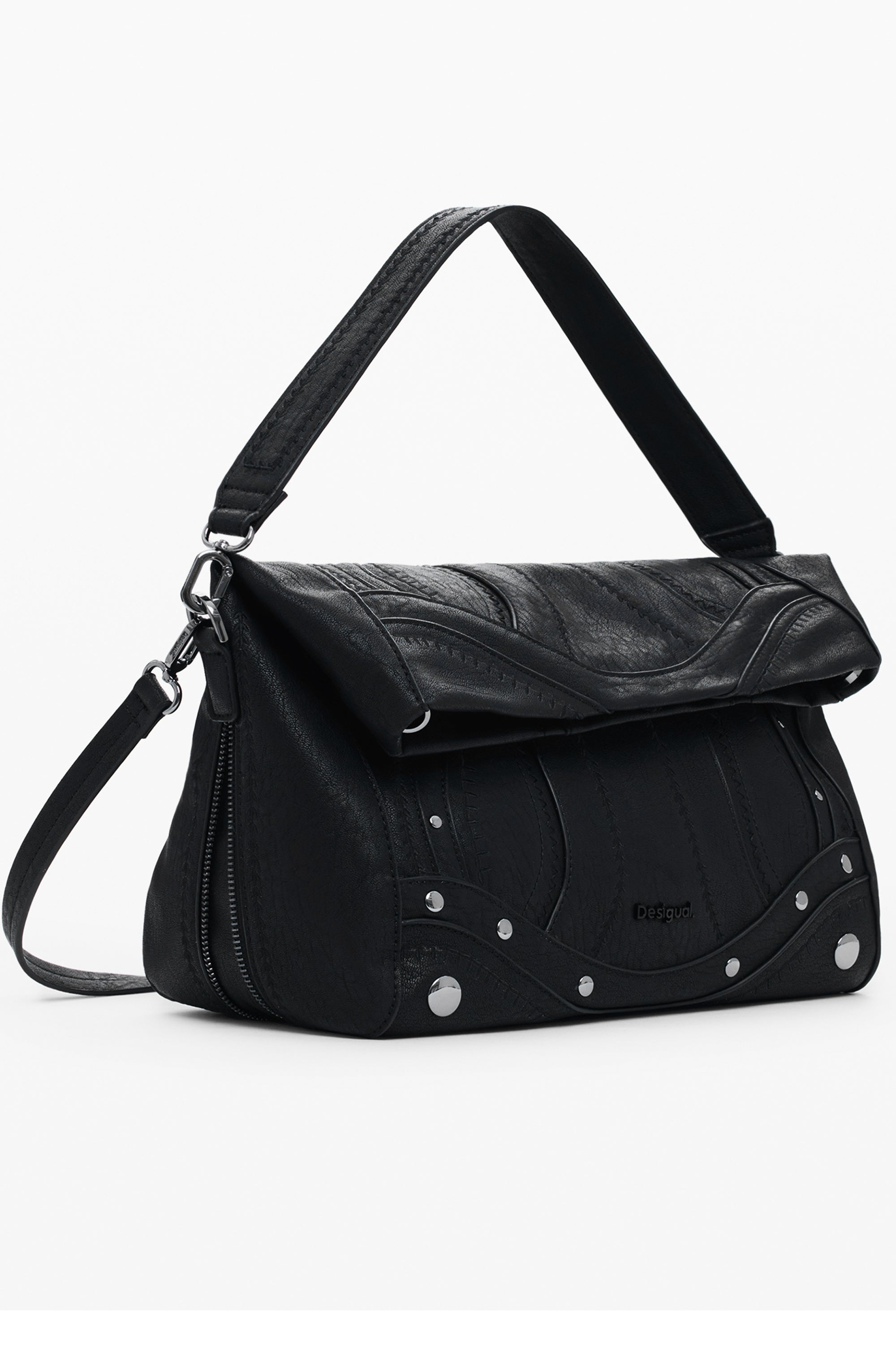 DESIGUAL WOMENS BLACK BAG