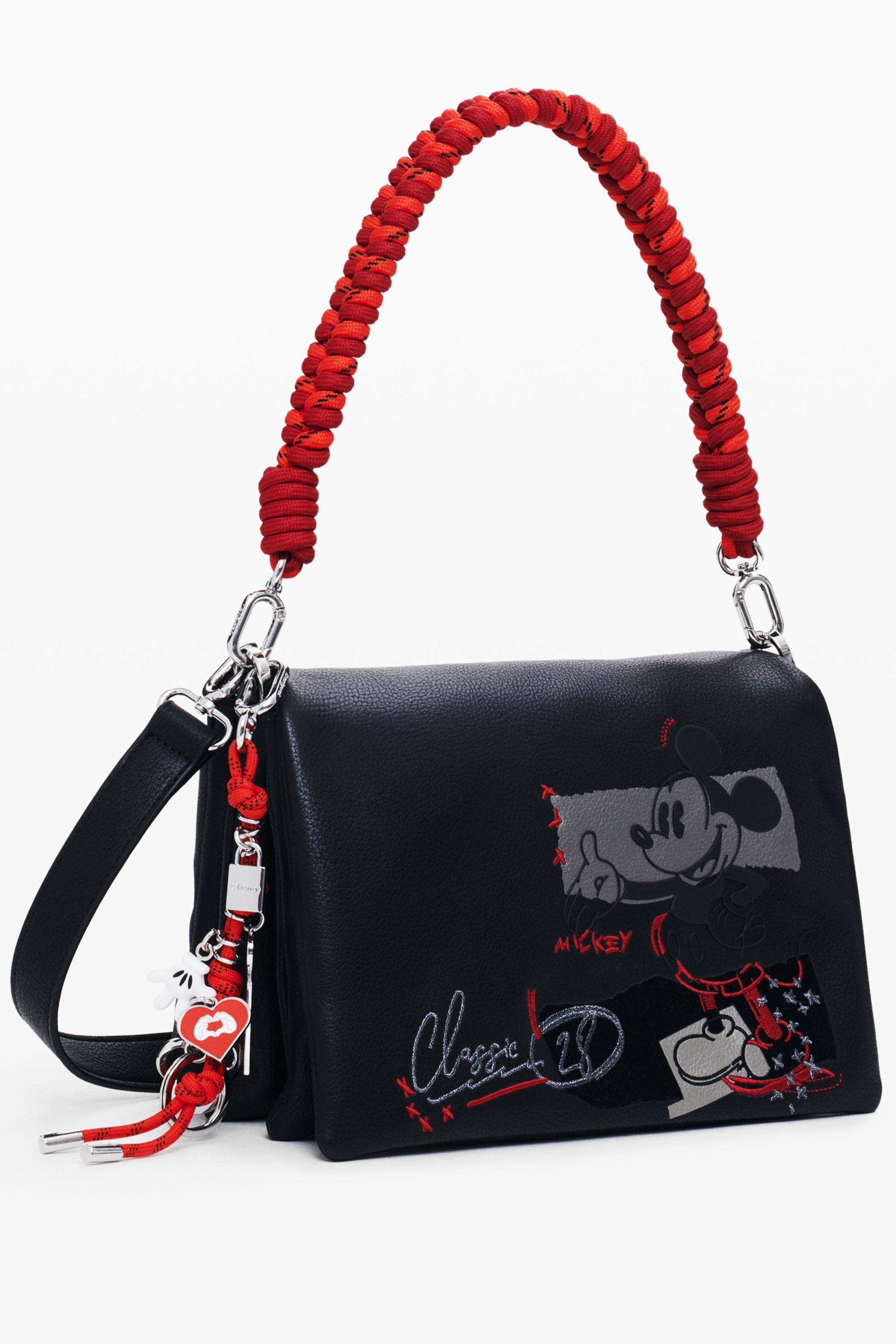 DESIGUAL WOMENS BLACK BAG