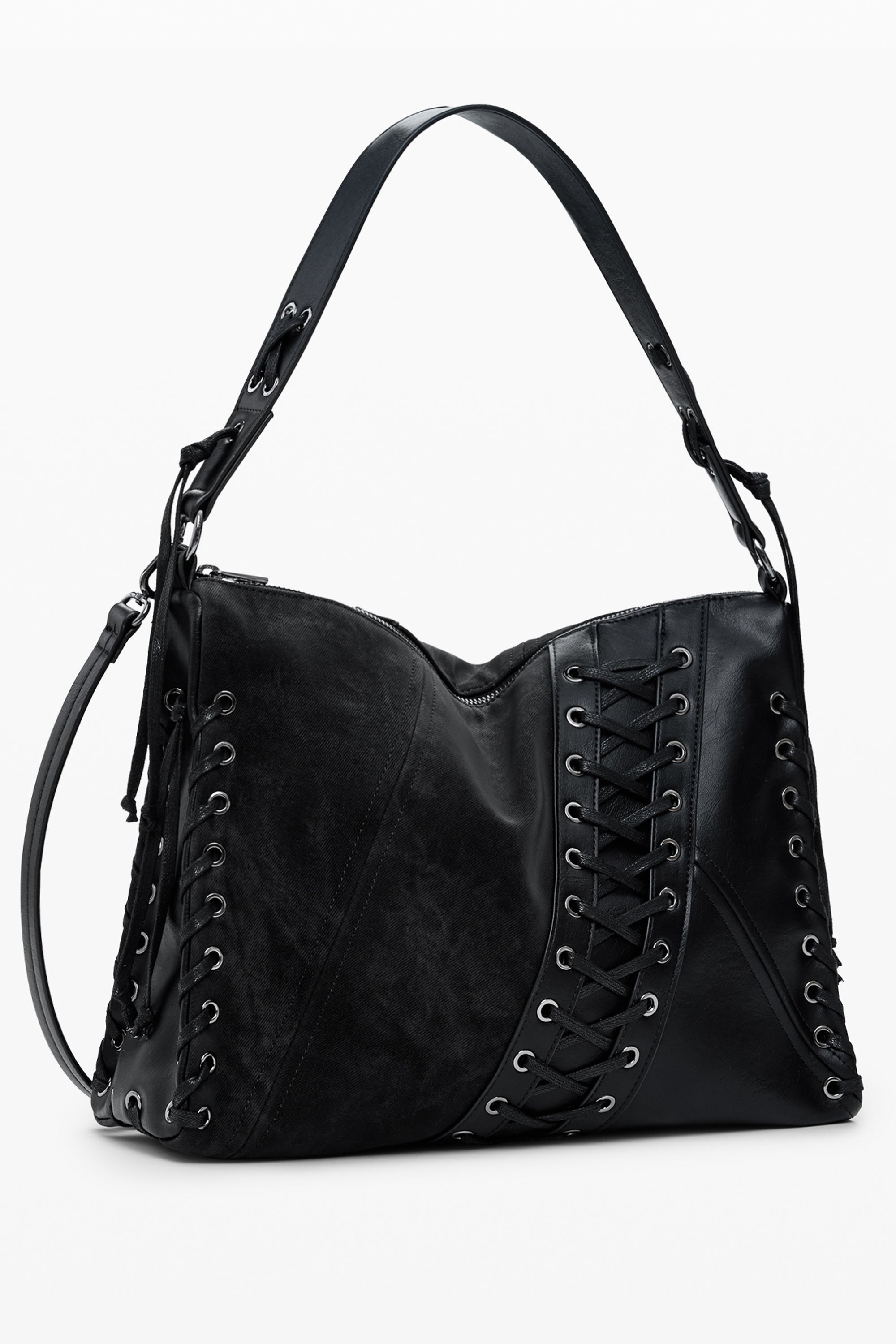 DESIGUAL WOMENS BLACK BAG