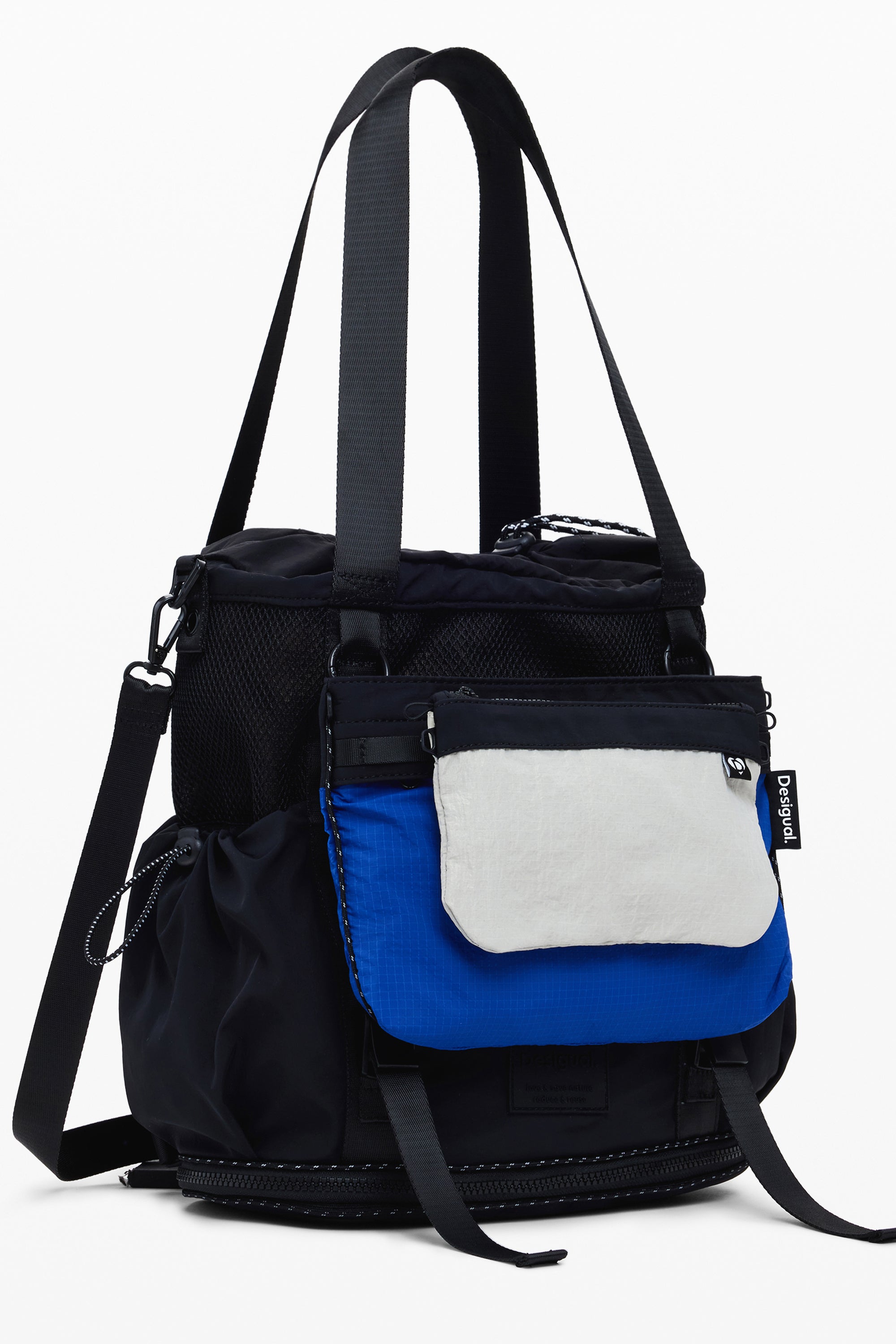 DESIGUAL WOMENS BLACK BAG