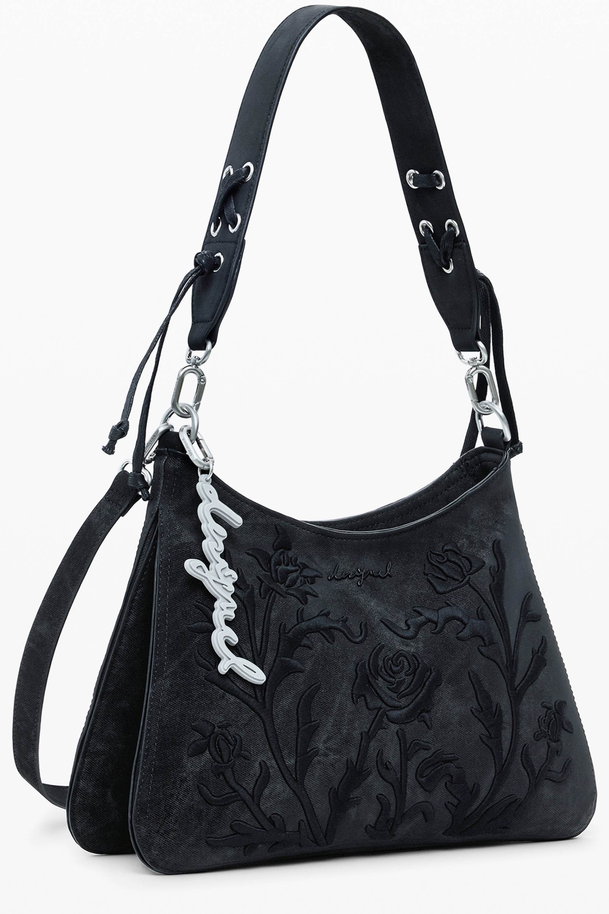 DESIGUAL WOMENS BLACK BAG
