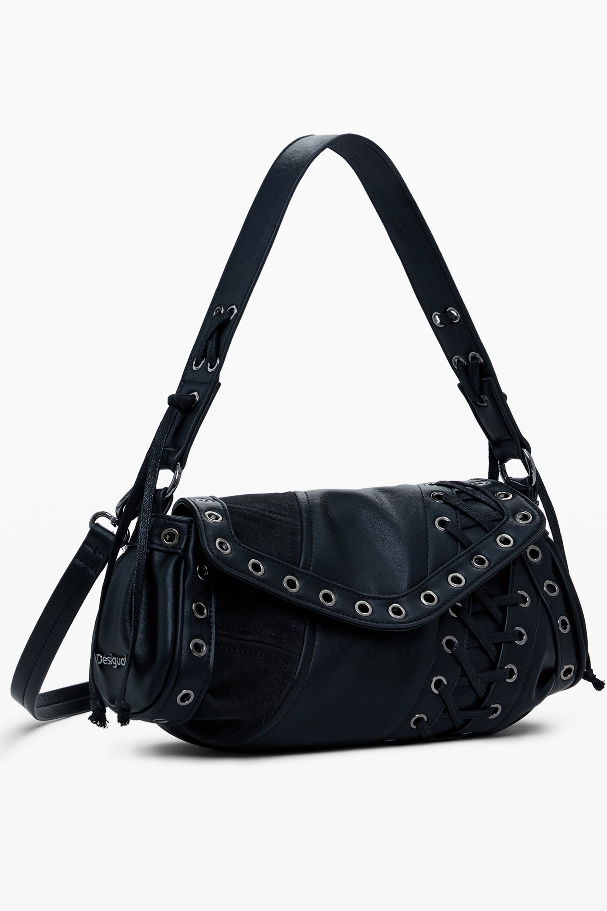 DESIGUAL WOMENS BLACK BAG
