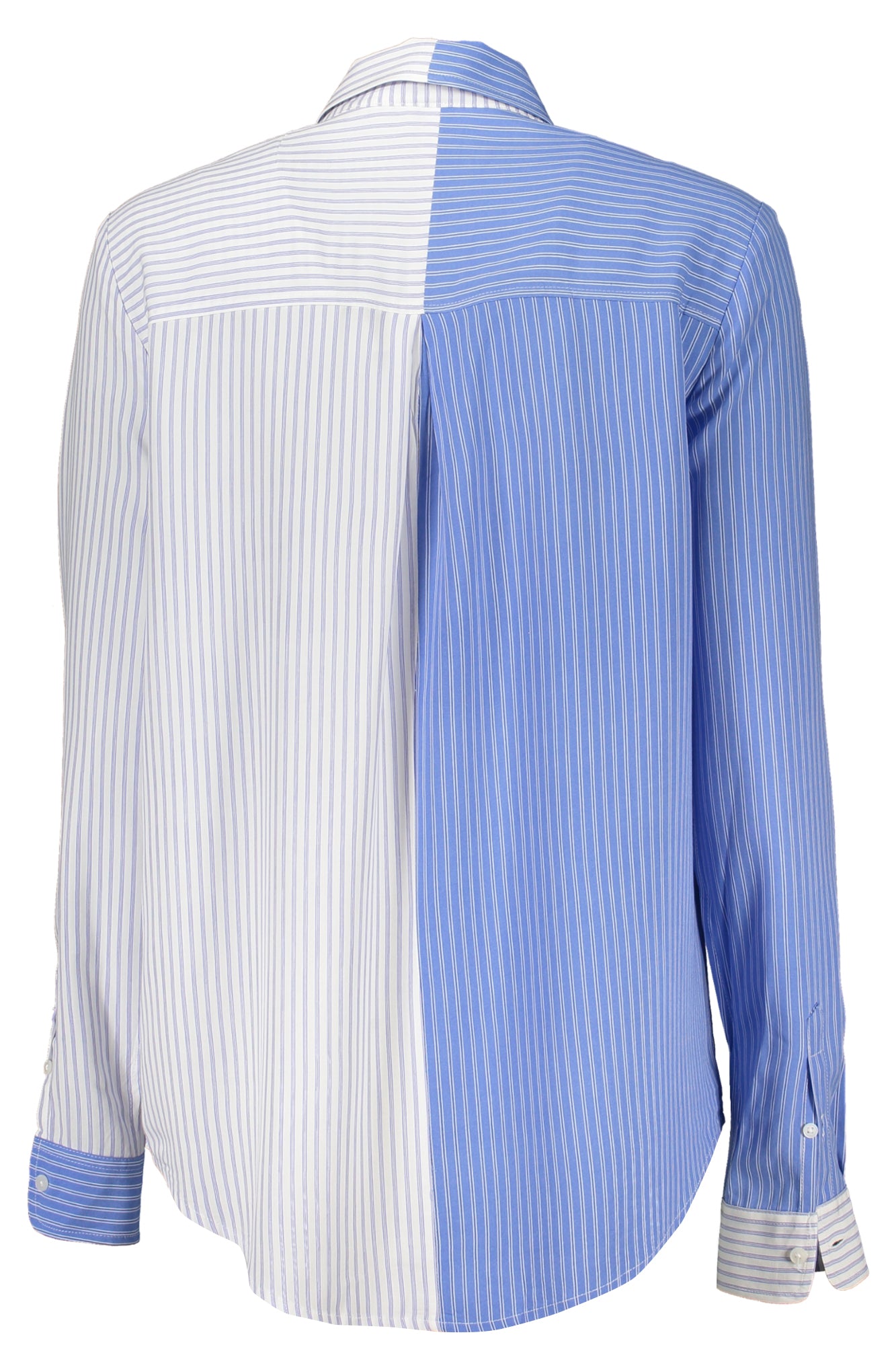 DESIGUAL WOMENS LONG SLEEVE SHIRT BLUE