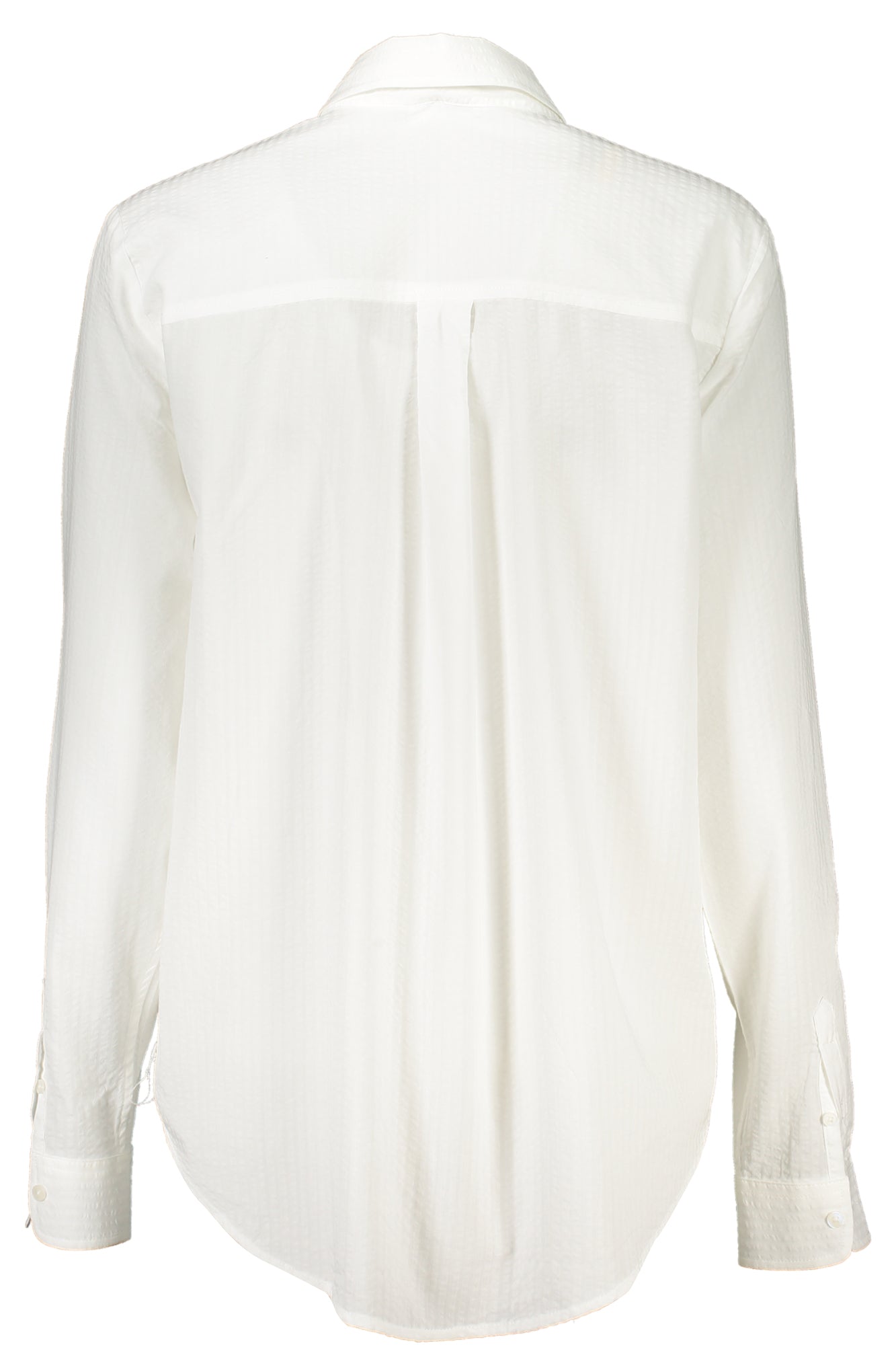 DESIGUAL WOMENS LONG SLEEVE SHIRT WHITE