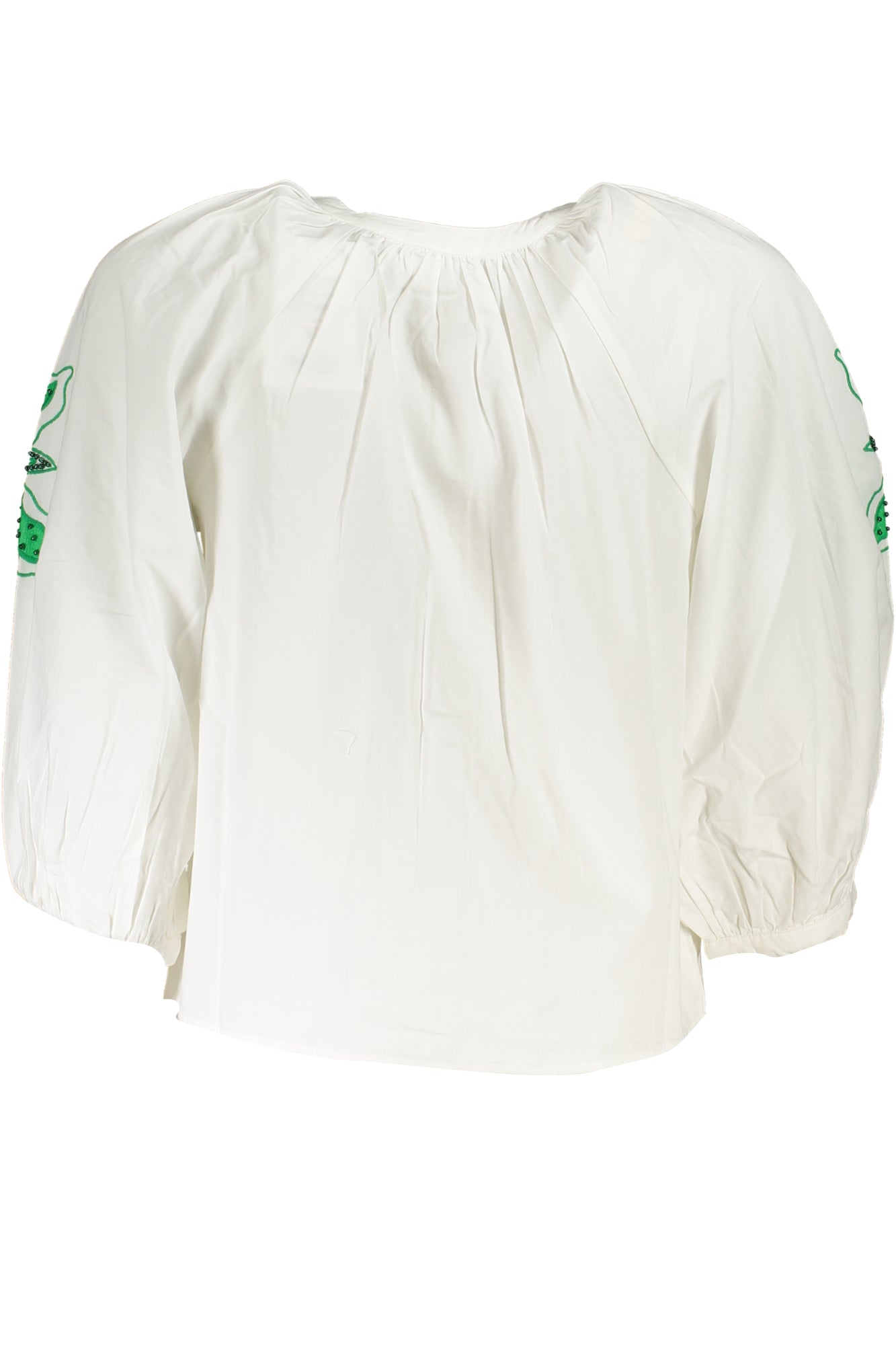 DESIGUAL WOMENS LONG SLEEVE SHIRT WHITE