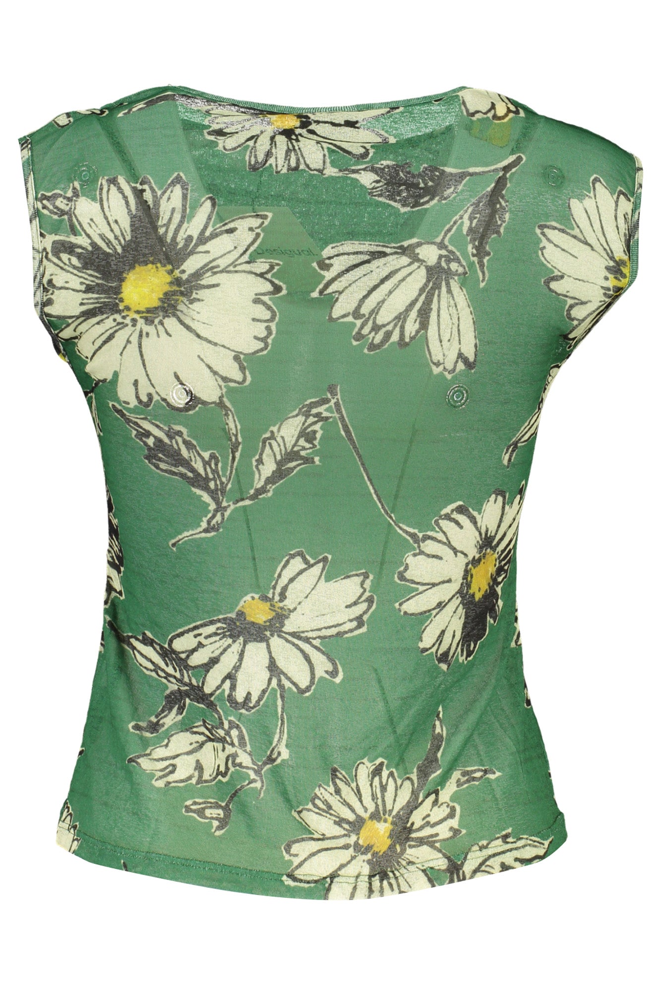 DESIGUAL GREEN WOMENS TANK TOP