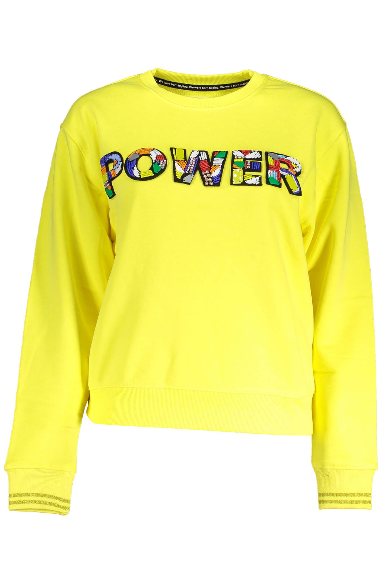 DESIGUAL SWEATSHIRT WITHOUT ZIP WOMAN YELLOW