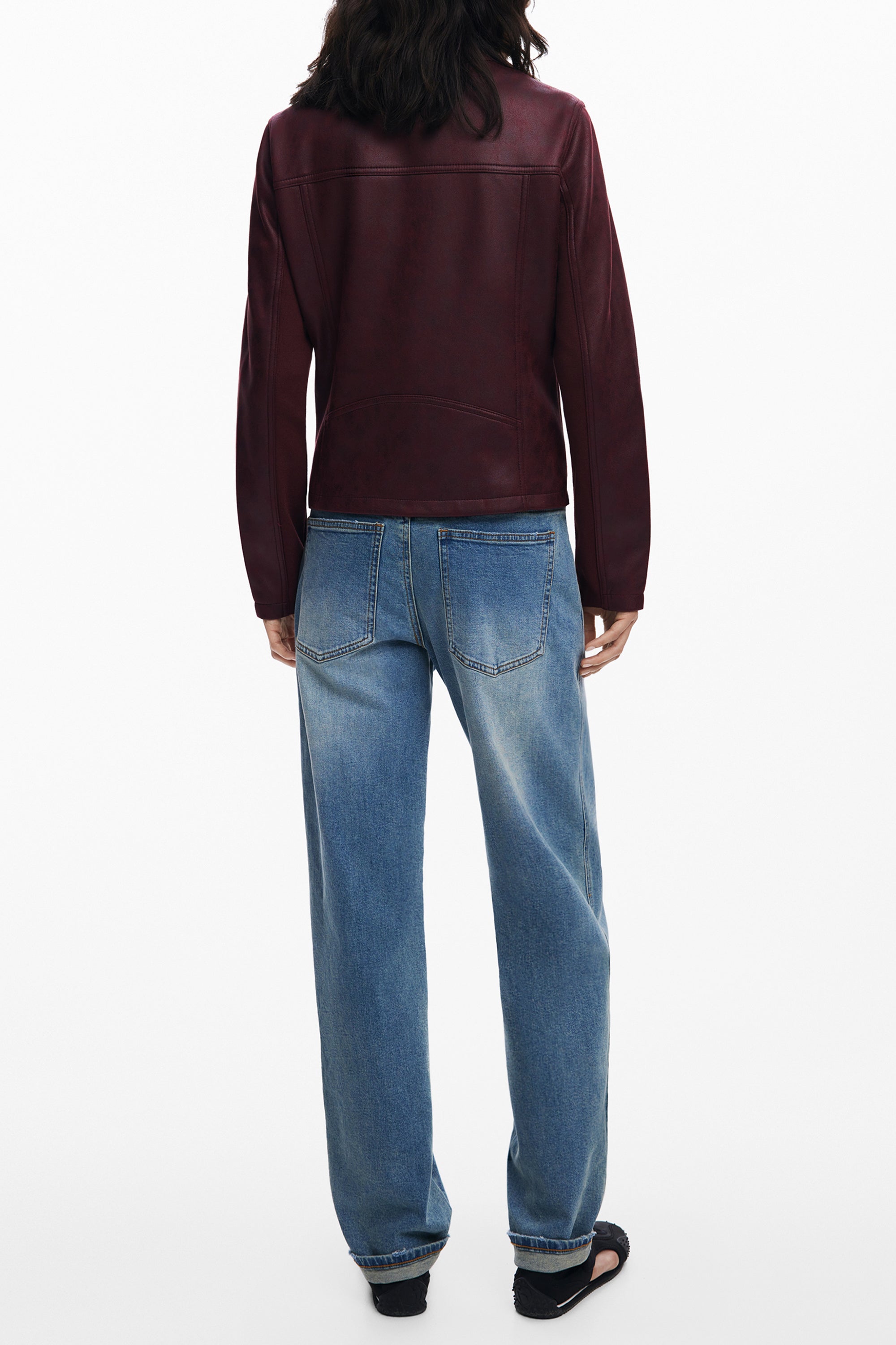 DESIGUAL WOMENS RED JACKET