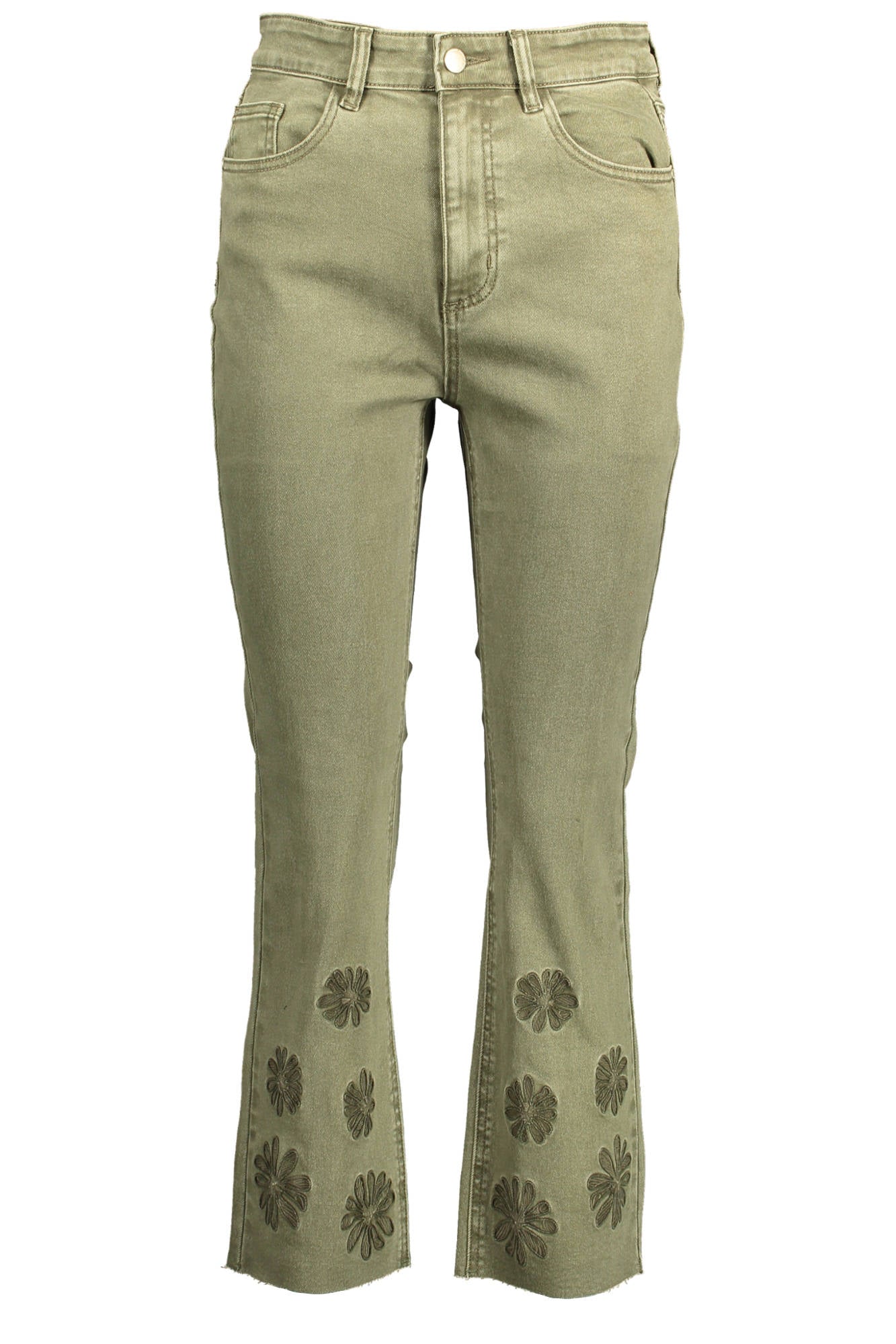 DESIGUAL GREEN WOMENS DENIM JEANS