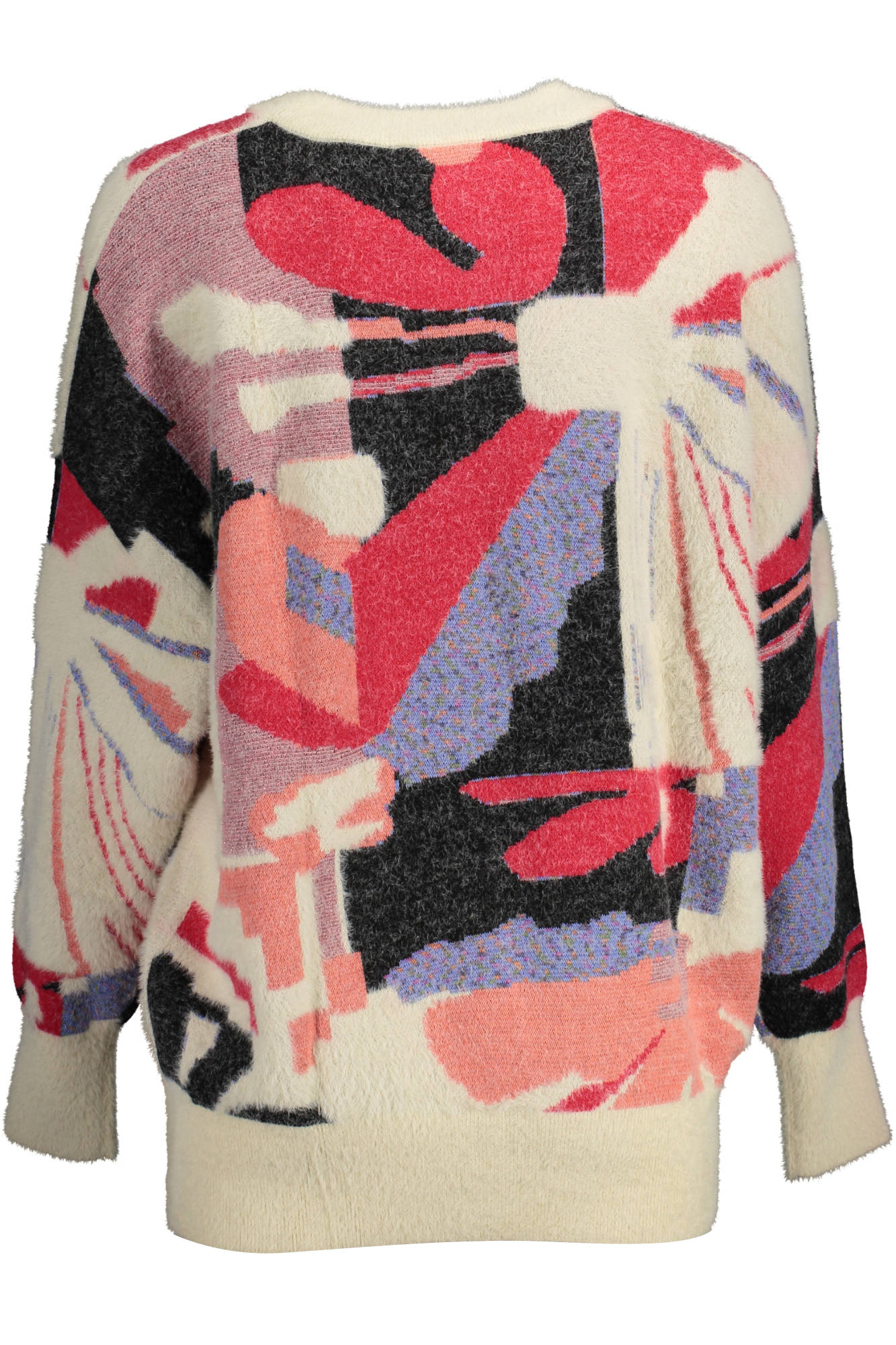 DESIGUAL WOMENS WHITE SWEATER