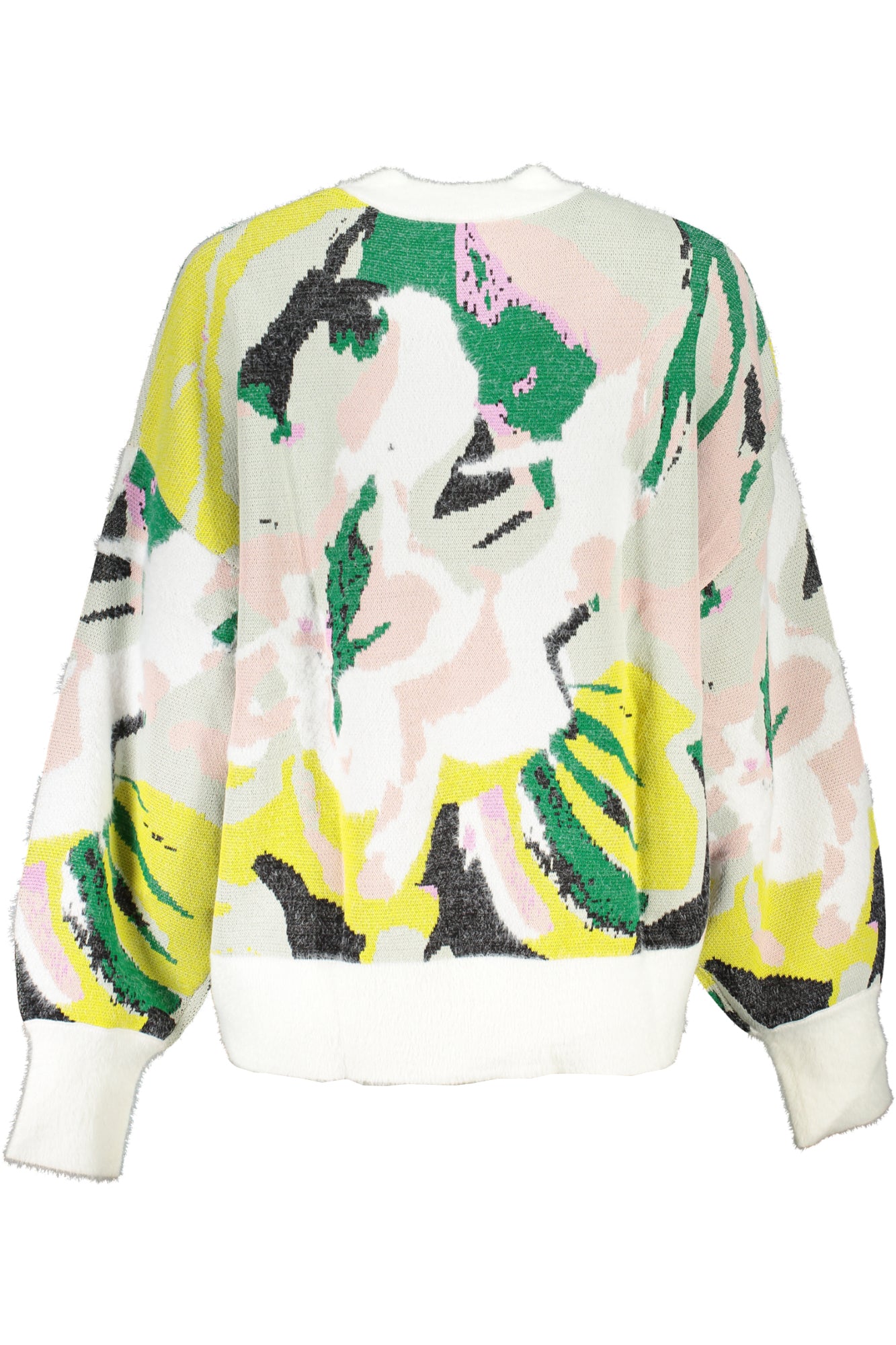 DESIGUAL WHITE WOMENS SWEATER