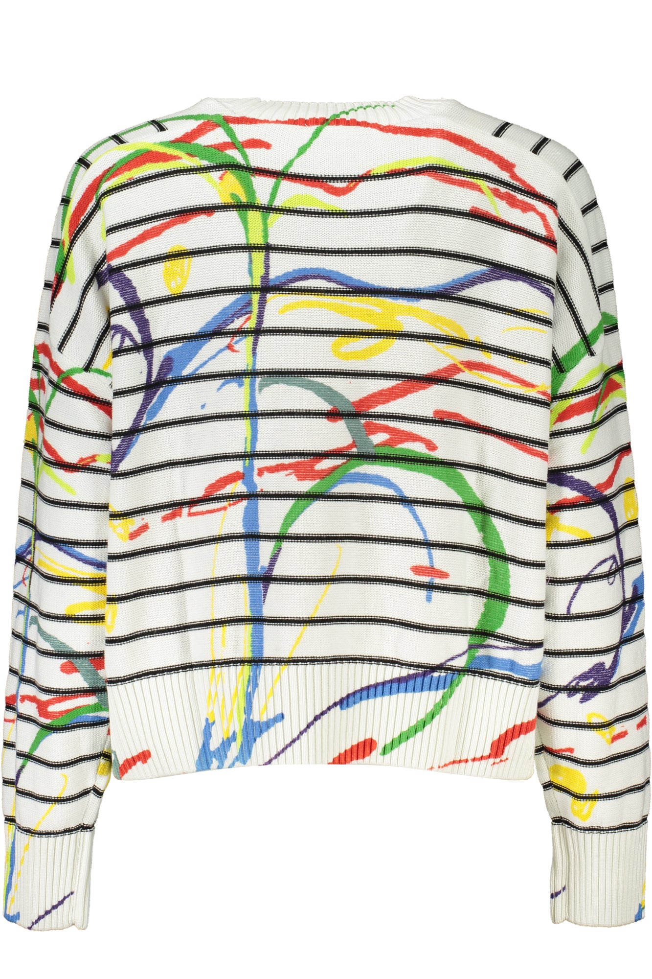 DESIGUAL WHITE WOMENS SWEATER