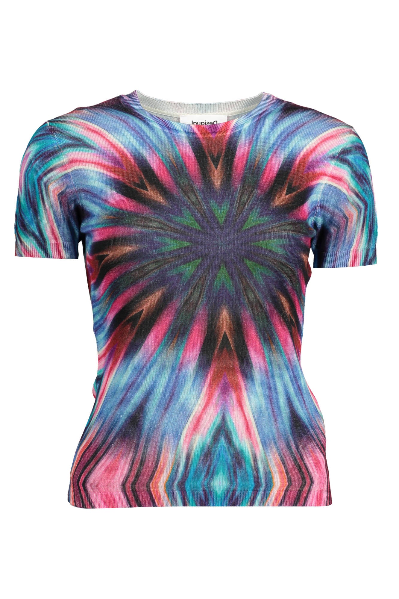 DESIGUAL WOMENS BLUE SWEATER