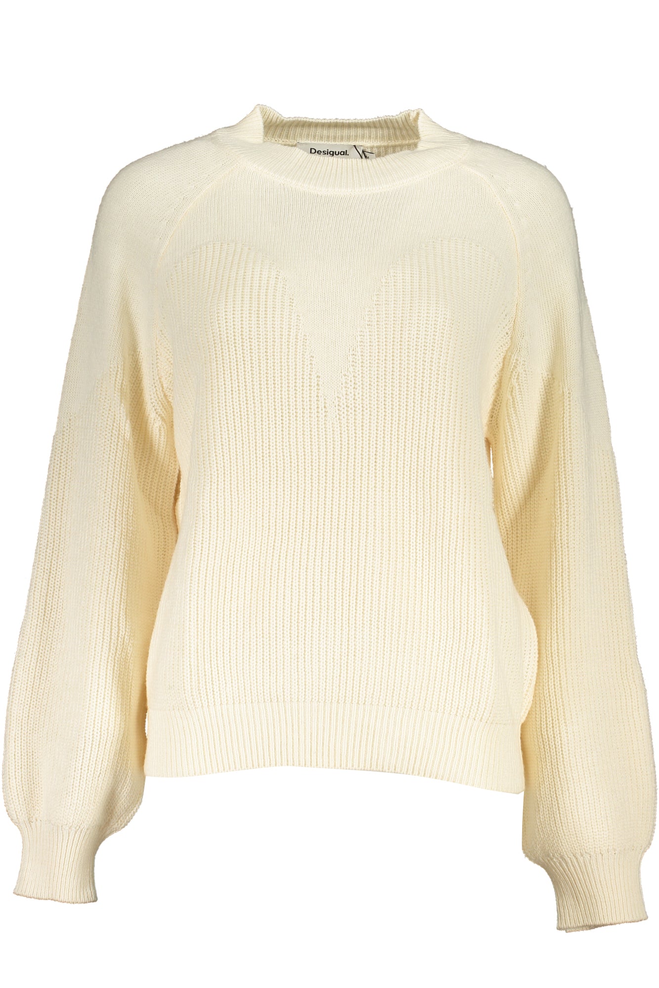 DESIGUAL WHITE WOMENS SWEATER