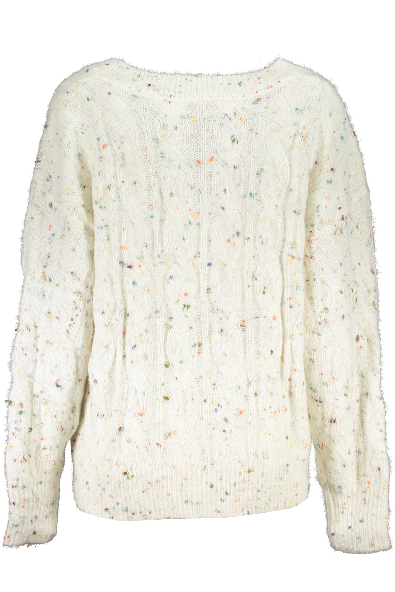 DESIGUAL WHITE WOMENS SWEATER