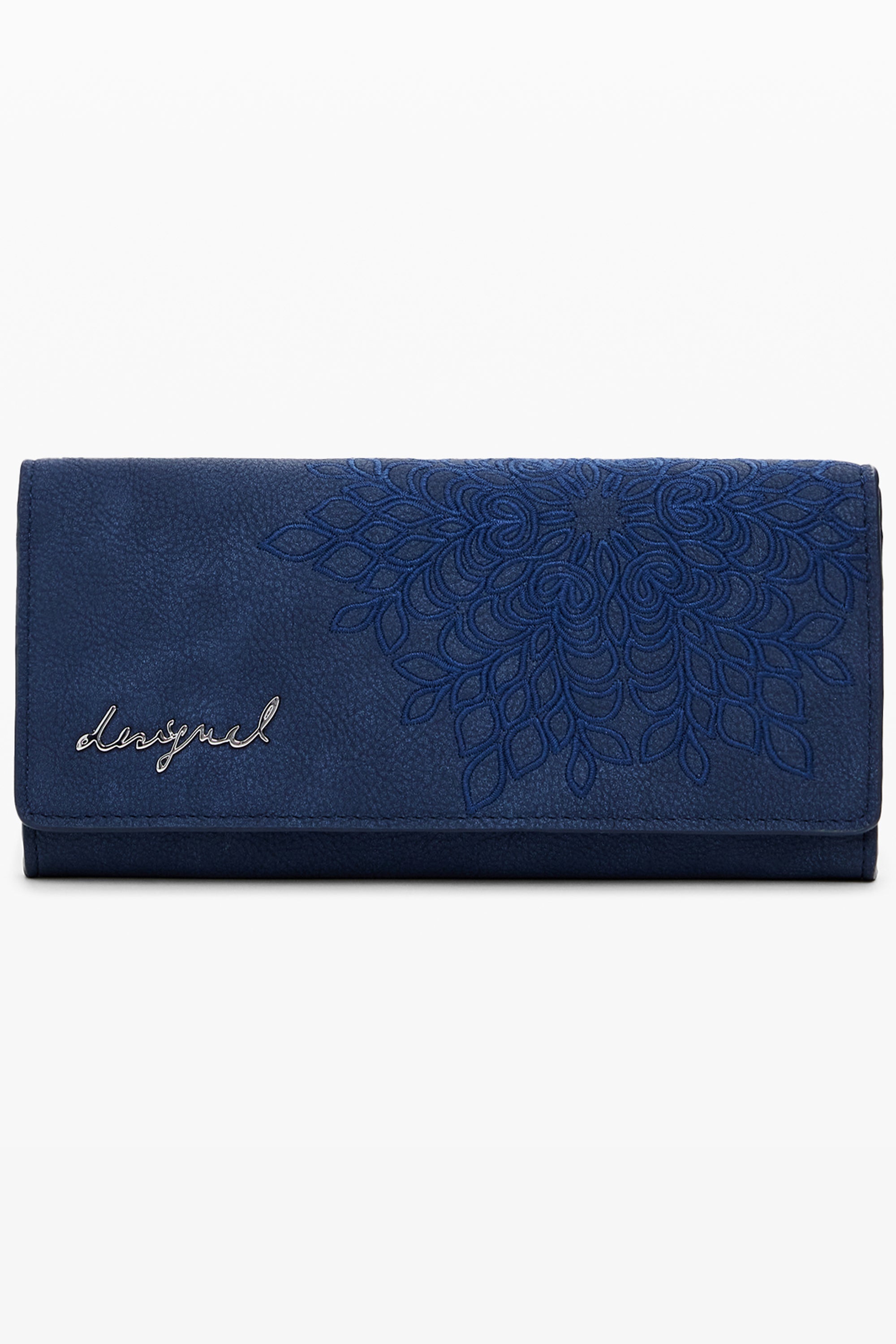 DESIGUAL WOMENS BLUE WALLET
