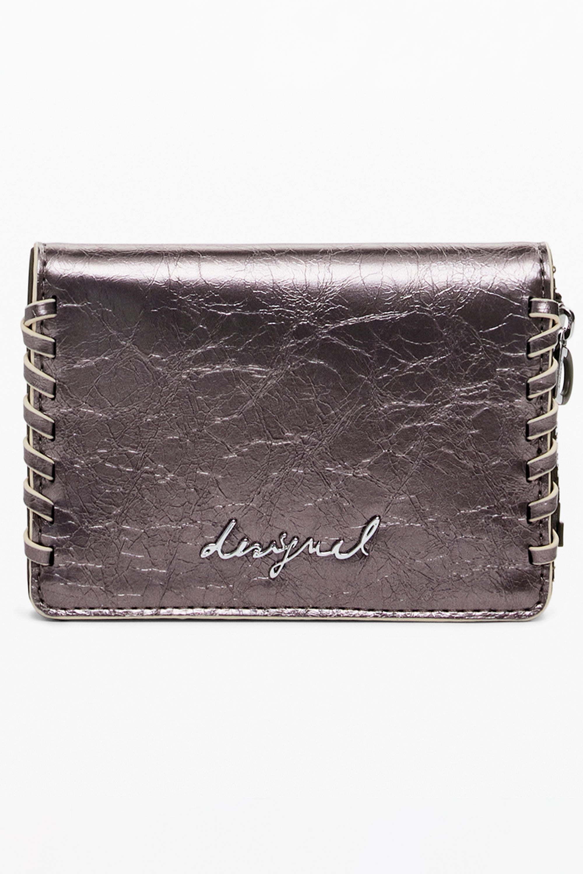 DESIGUAL WOMENS BRONZE WALLET