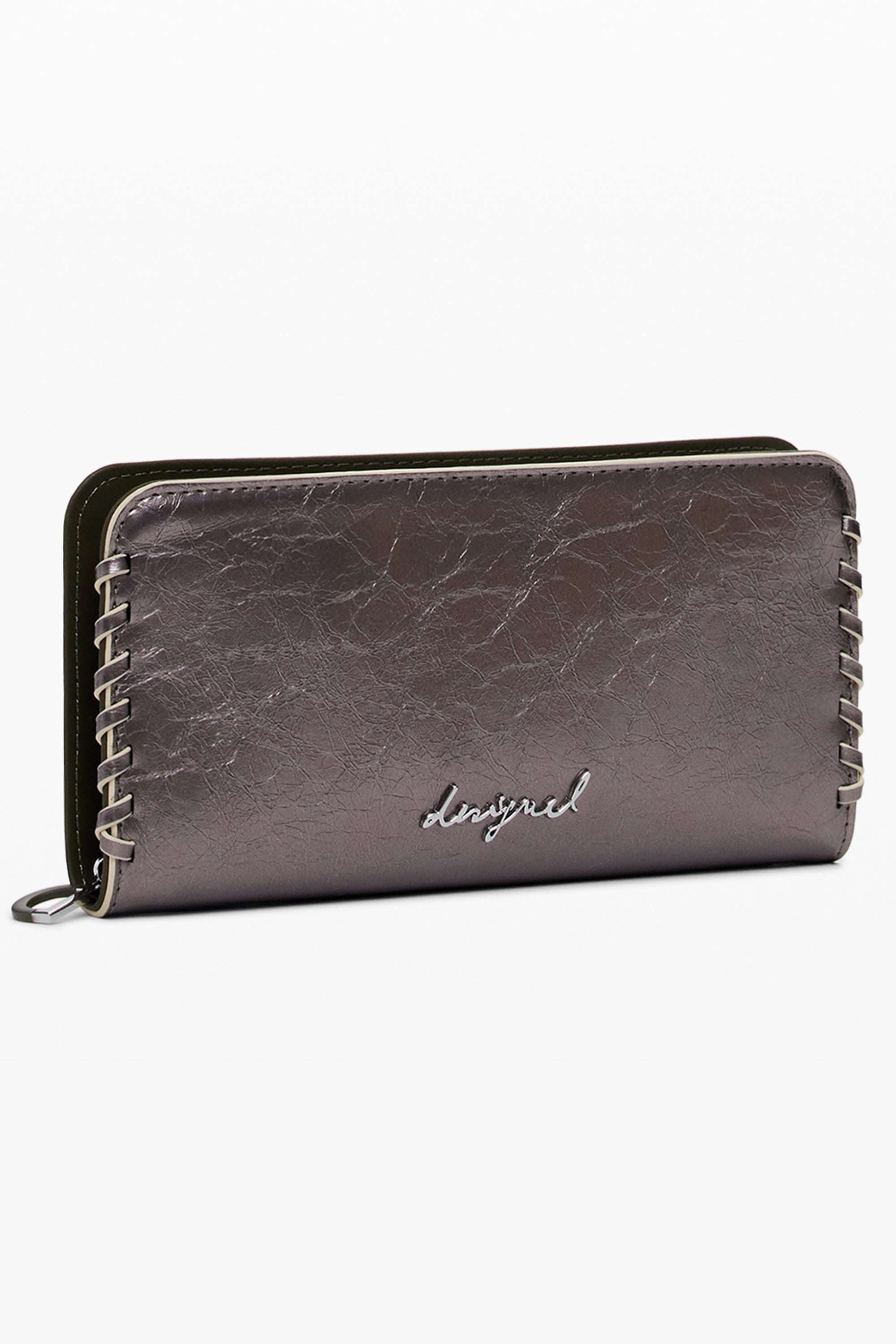 DESIGUAL WOMENS BRONZE WALLET