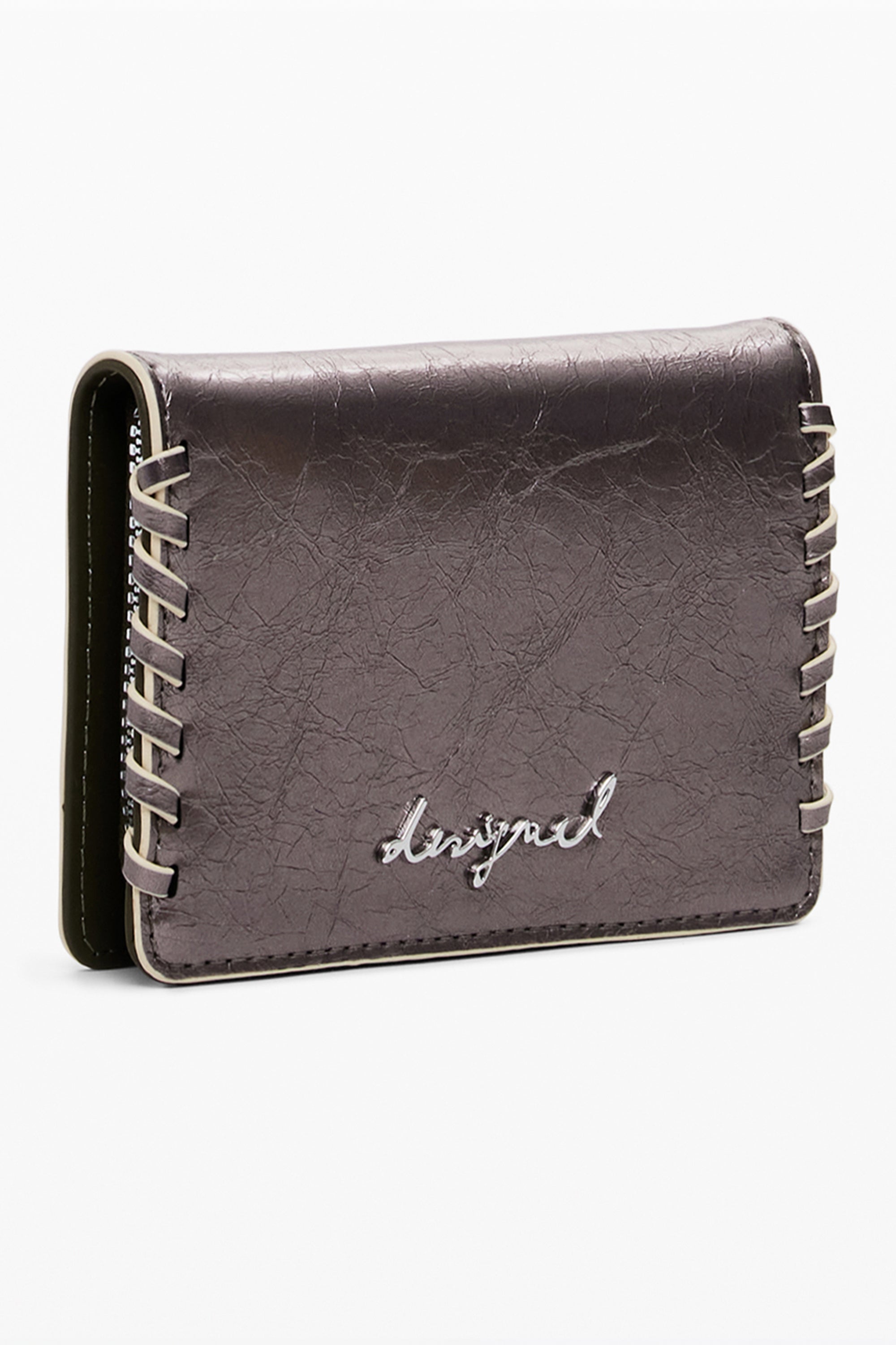 DESIGUAL WOMENS BRONZE WALLET