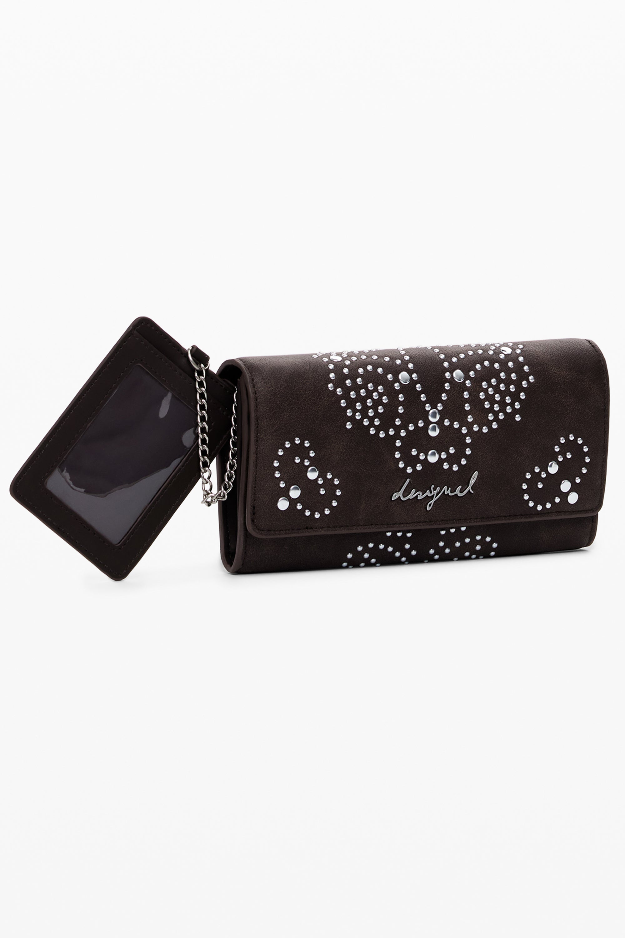 DESIGUAL WOMENS BROWN WALLET