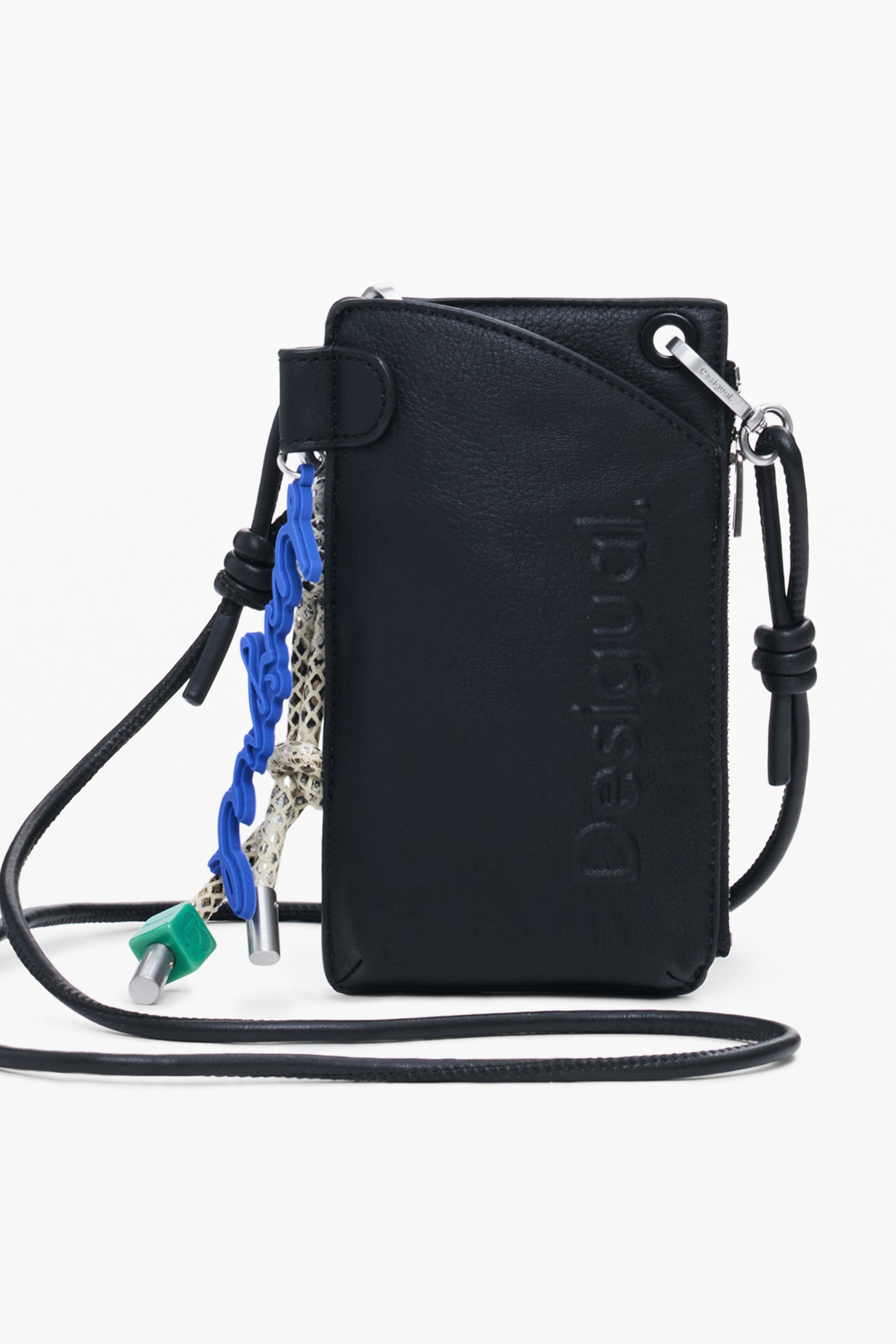 DESIGUAL WOMENS BLACK WALLET