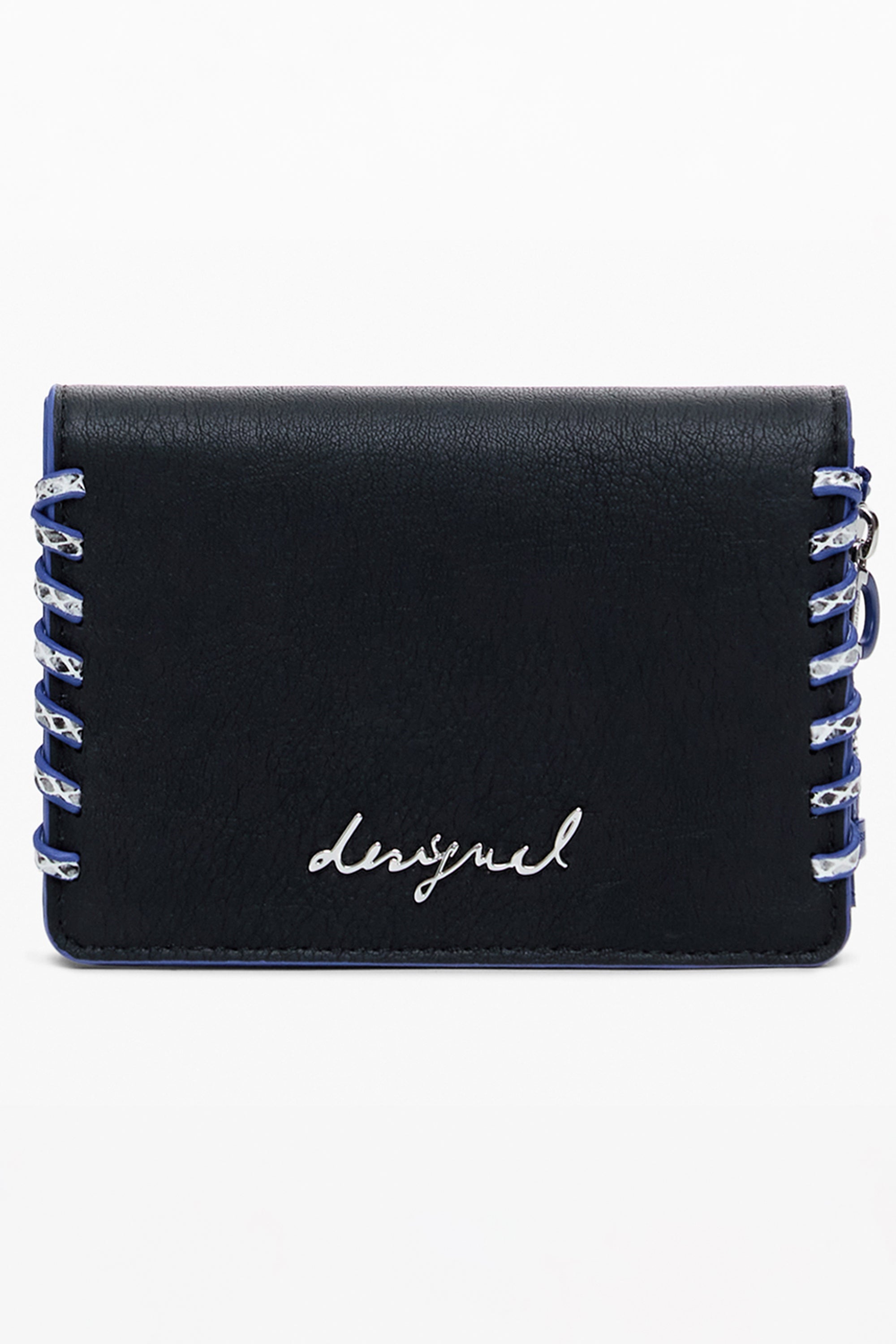 DESIGUAL WOMENS BLACK WALLET