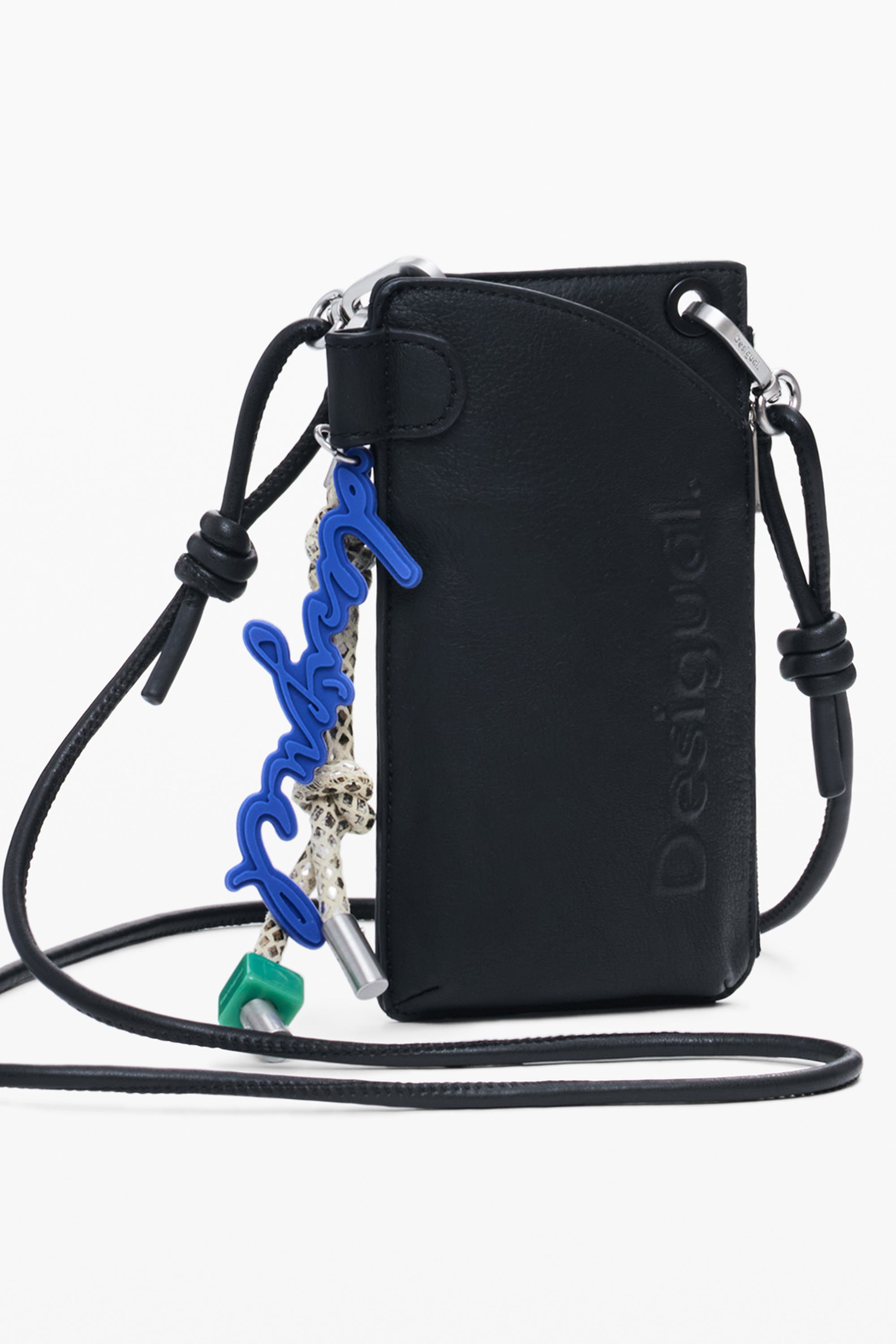 DESIGUAL WOMENS BLACK WALLET