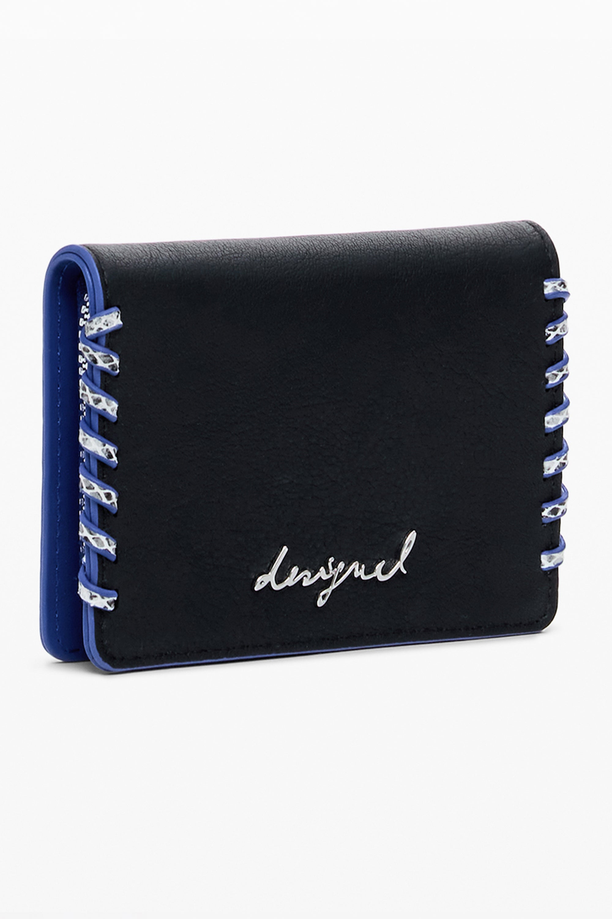 DESIGUAL WOMENS BLACK WALLET