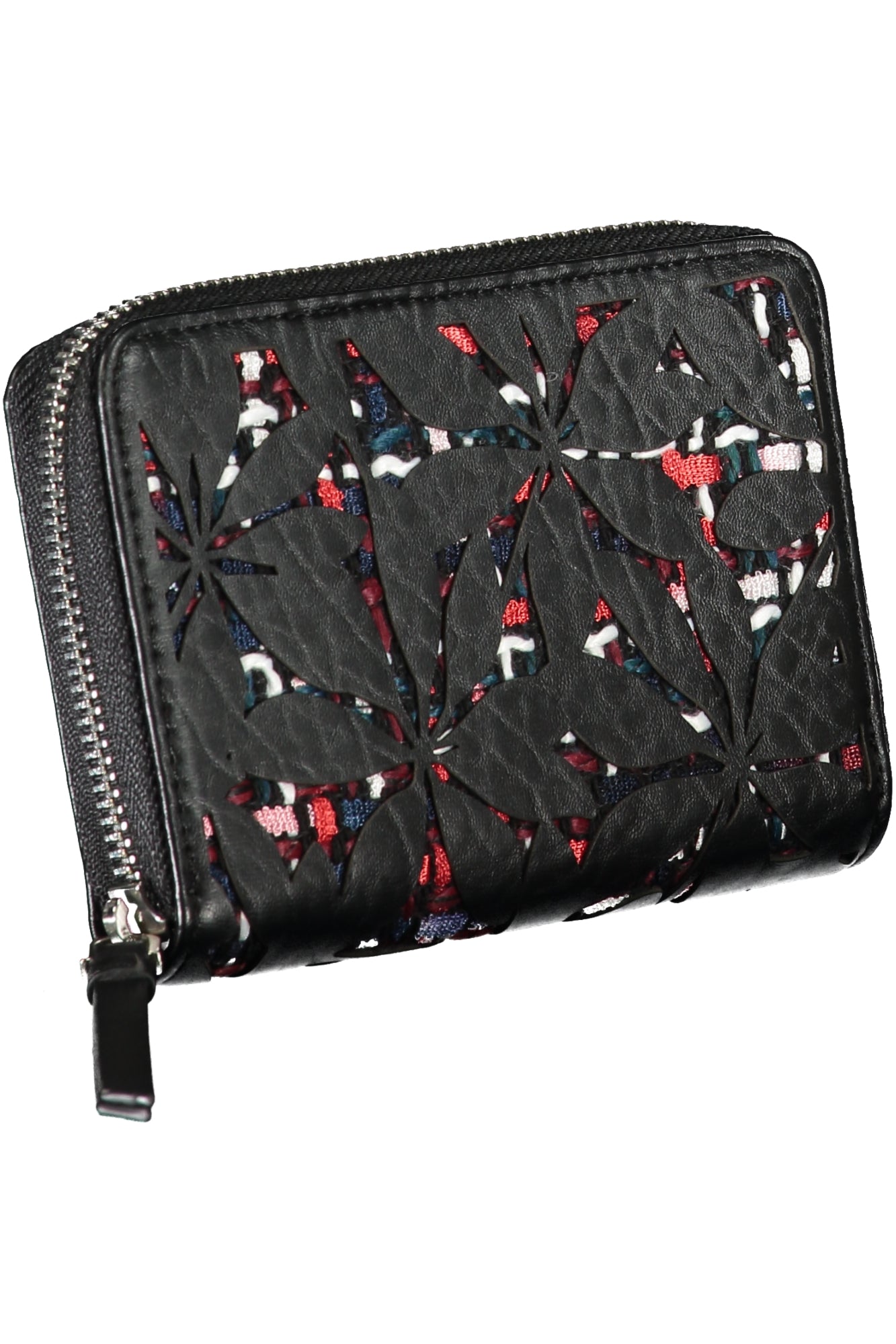 DESIGUAL BLACK WOMENS WALLET